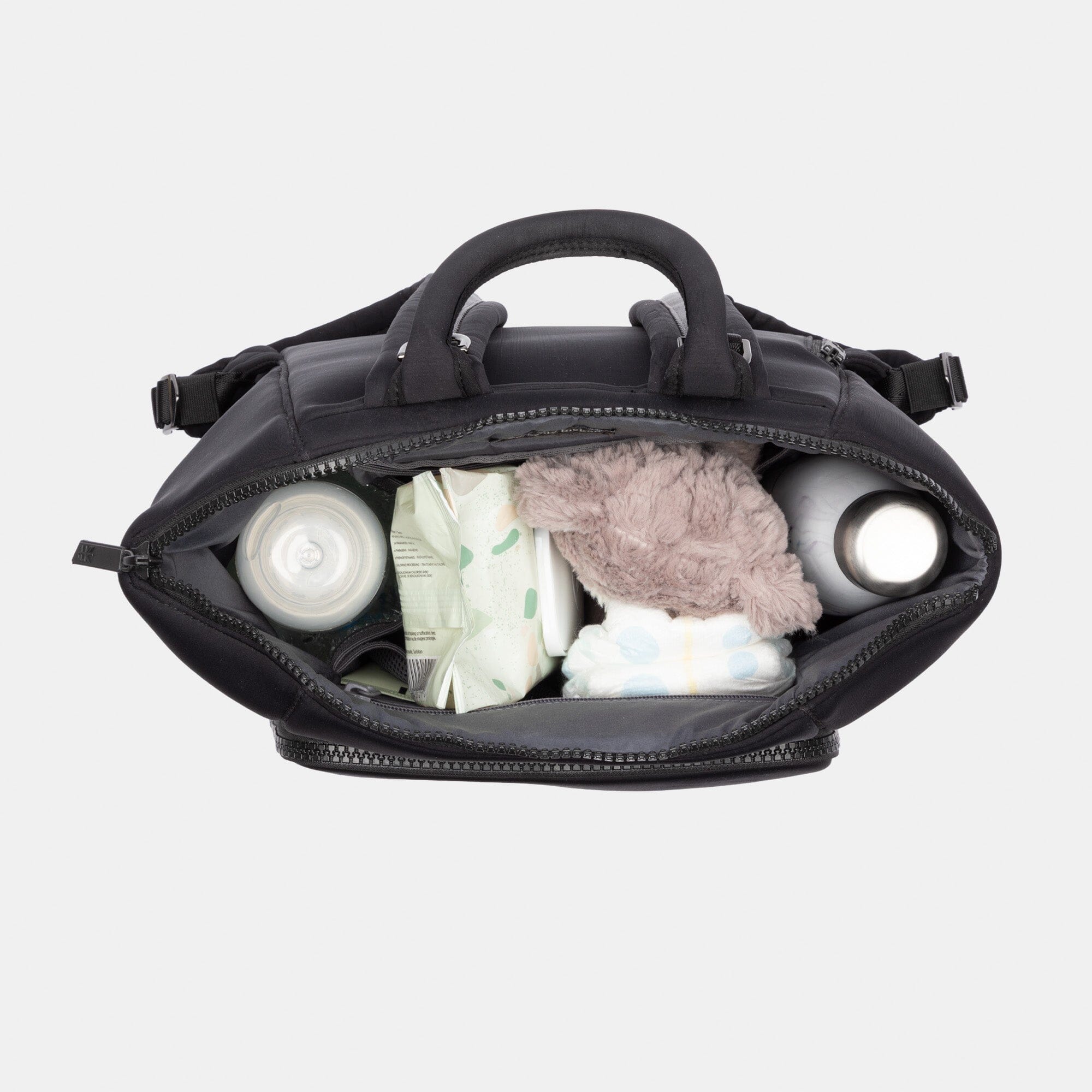 Ebony Seoul Diaper Bag II Seoul Backpack Diaper Bag