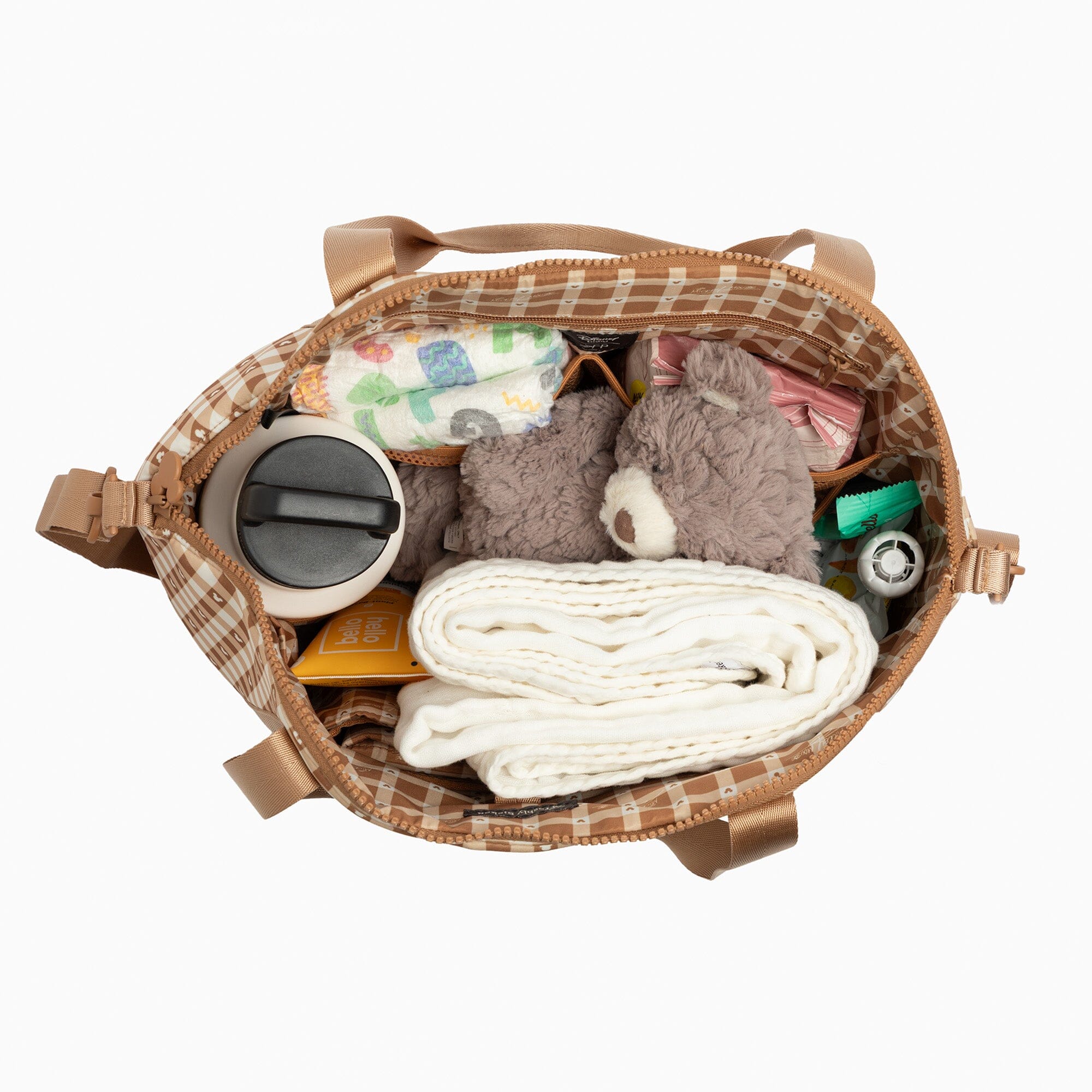 Disney Gingham Mickey Mouse Seoul Tote Seoul Tote Diaper Bag