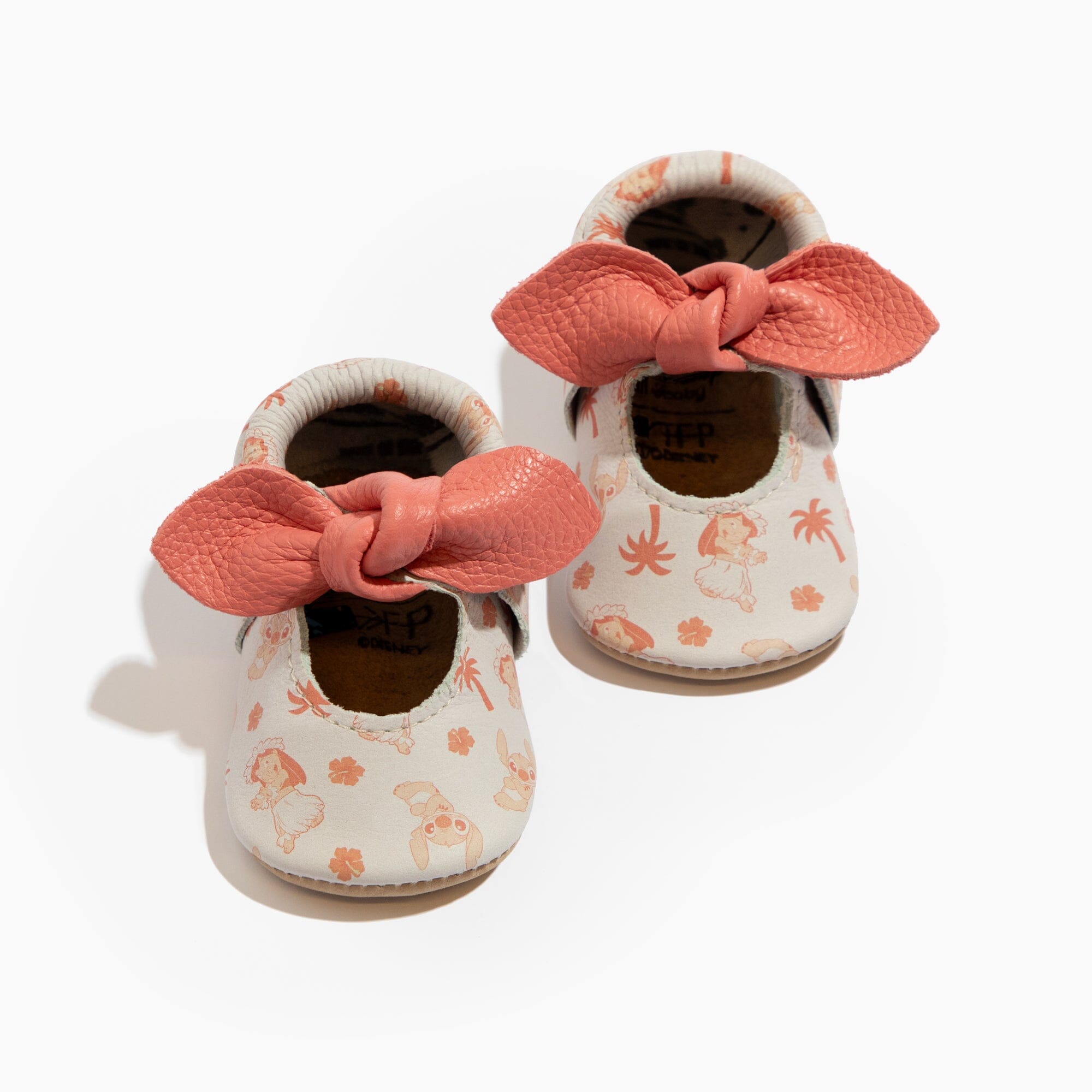 Disney Lilo Beachy Knotted Bow Baby Shoe Knotted Bow Mocc Soft Sole