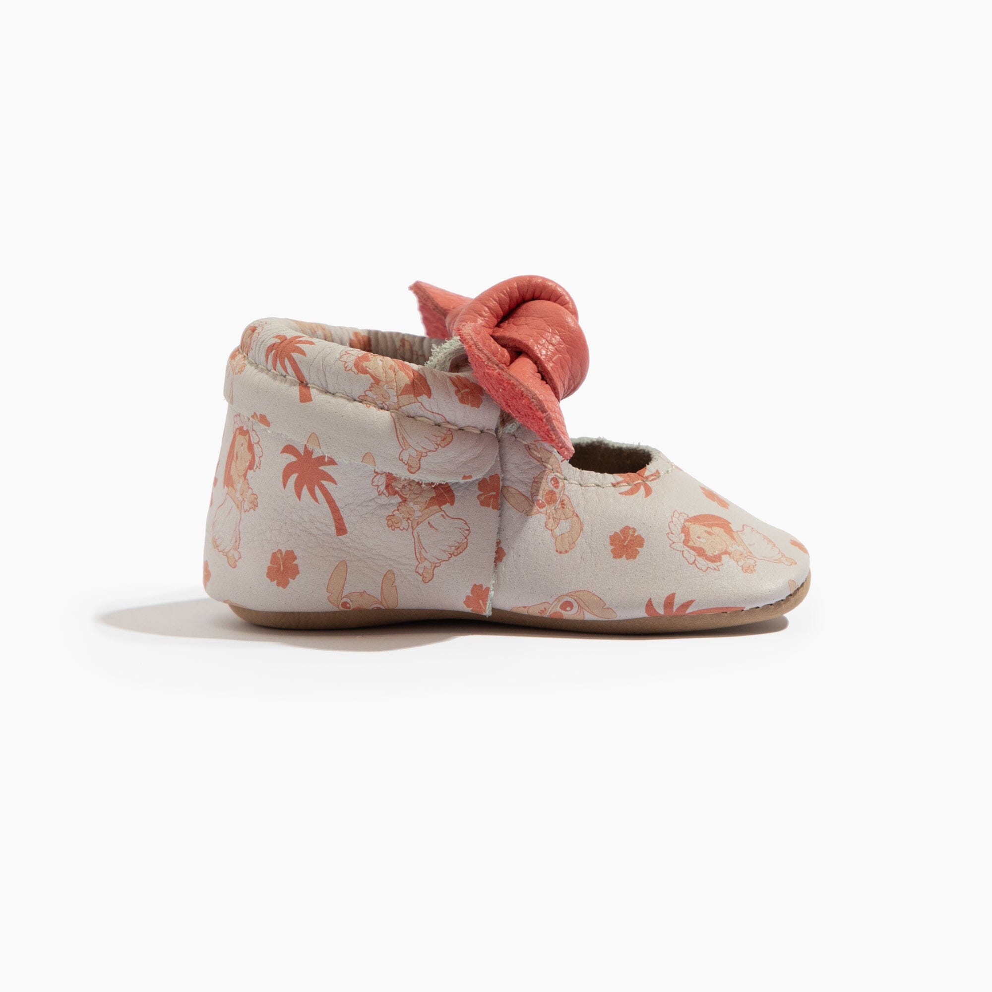 Disney Lilo Beachy Knotted Bow Baby Shoe Knotted Bow Mocc Soft Sole