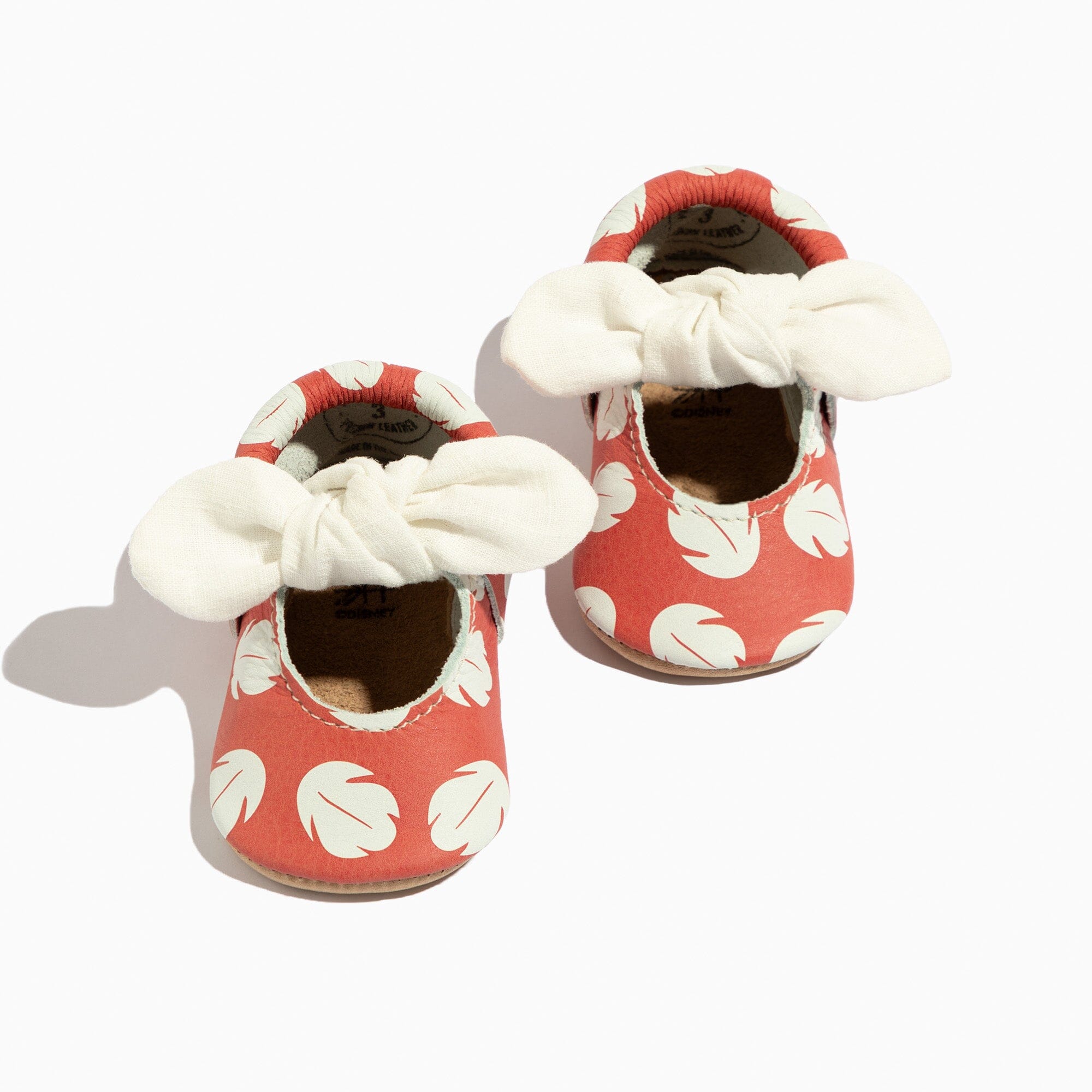Disney Lilo Knotted Bow Baby Shoe Knotted Bow Mocc Soft Sole