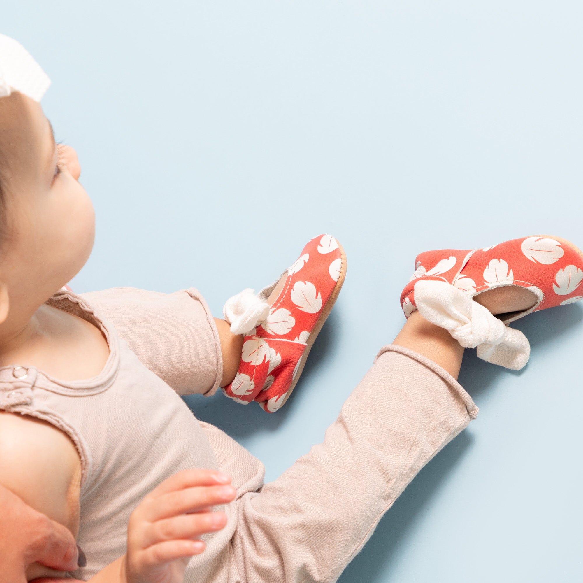 Disney Lilo Knotted Bow Baby Shoe Knotted Bow Mocc Soft Sole