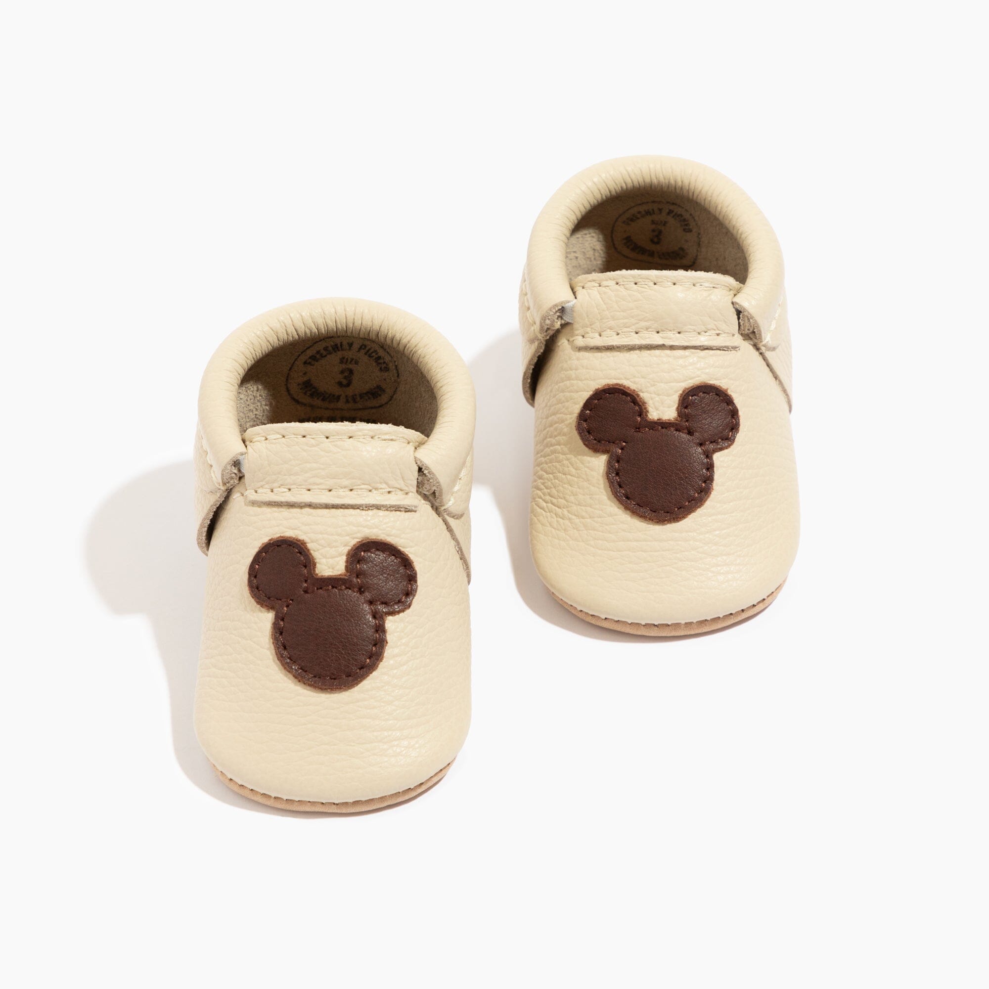 Disney Mocha Mickey Mouse City Baby Shoe City Mocc Soft Sole