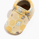 (Coming Soon) Disney Pooh Bear Honeycomb City Baby Shoe City Mocc Soft Sole