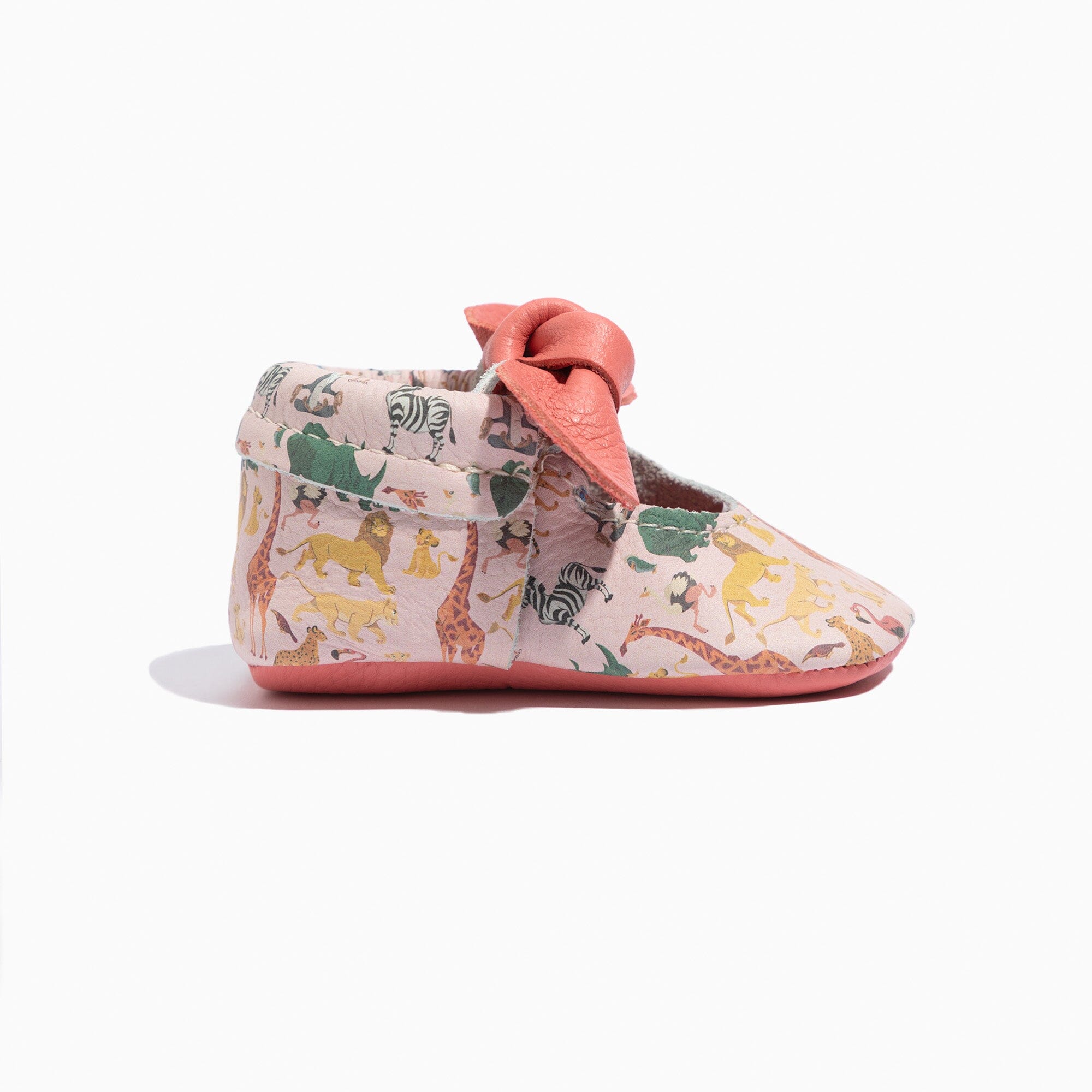 Disney Pride Rock Knotted Bow Baby Shoe Knotted Bow Mocc Soft Sole