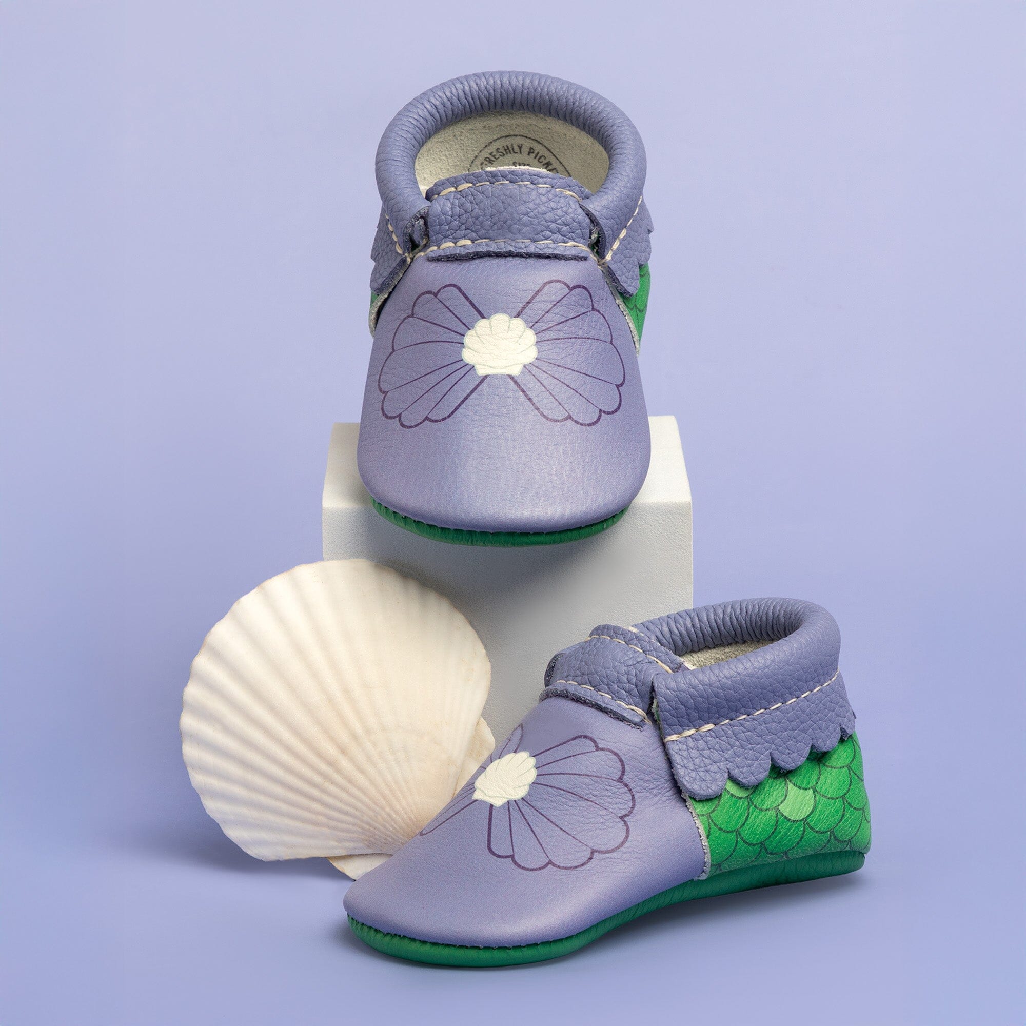 Disney Ariel Scallop City Baby Shoe Scallop City Soft Sole
