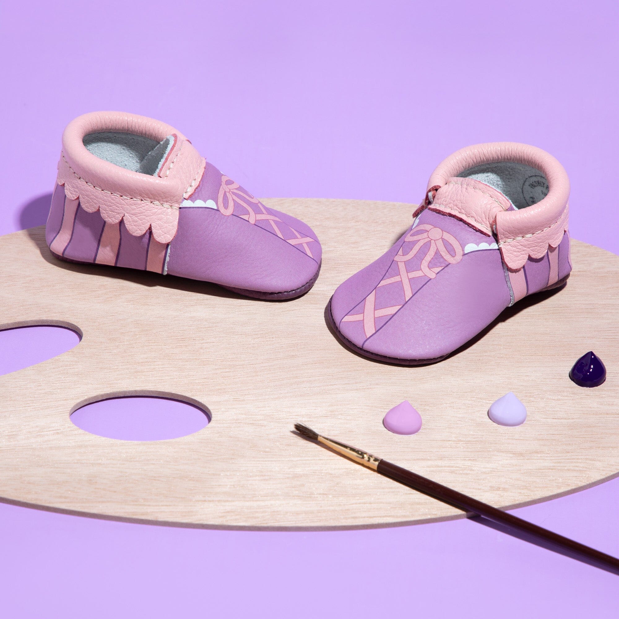 Disney Rapunzel Scallop City Baby Shoe Scallop City Soft Sole