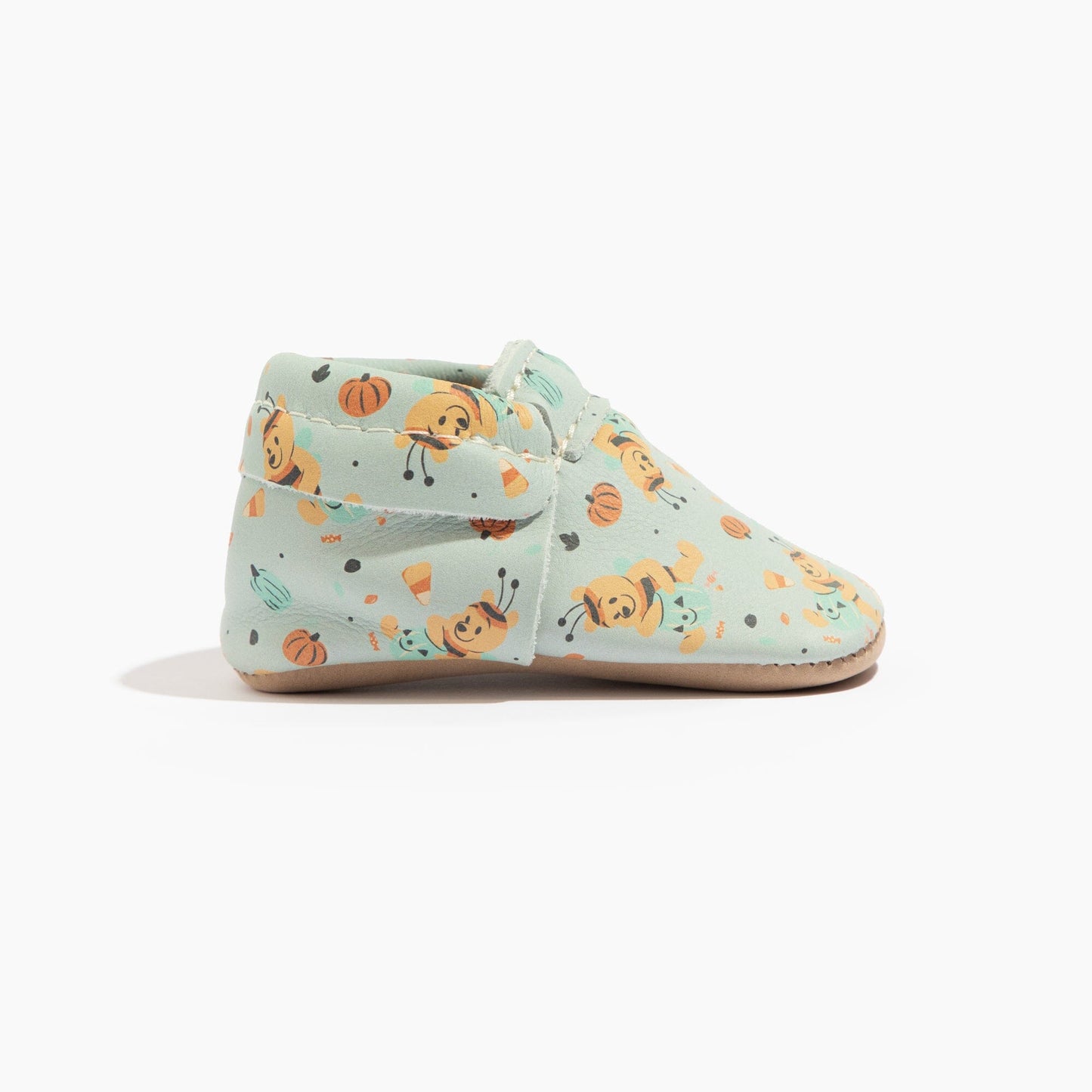 (Coming Soon) Disney Pumpkin Pooh Bear City Baby Shoe City Mocc Soft Sole