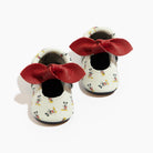 Disney Retro Mickey Mouse Knotted Bow Baby Shoe Knotted Bow Mocc Soft Sole