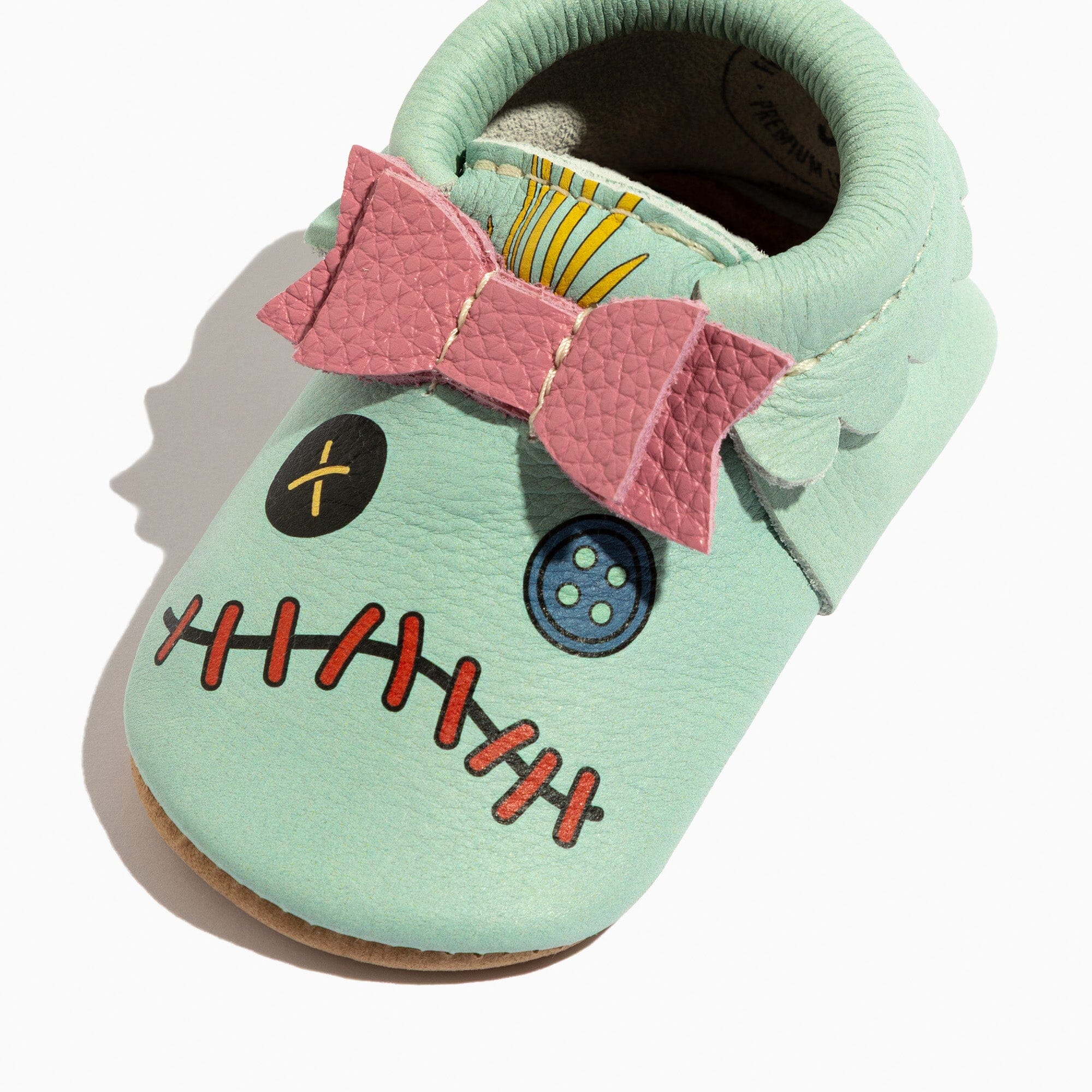 Disney Scrump Bow Baby Shoe Bow Mocc Soft Sole