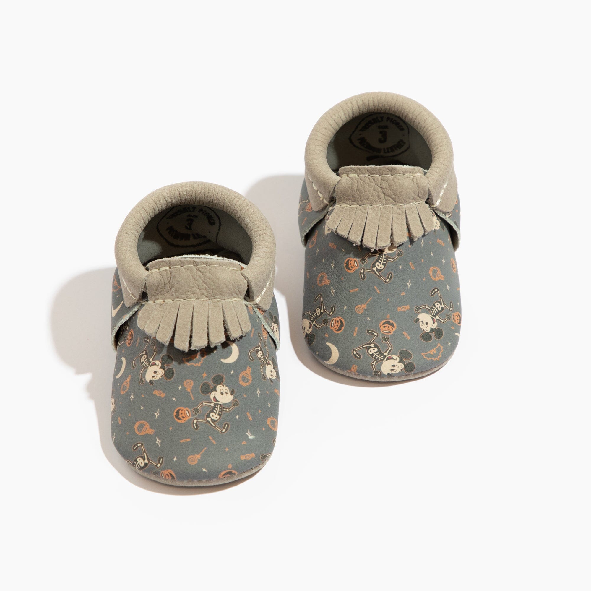 (Coming Soon) Disney Skeleton Mickey City Baby Shoe City Mocc Soft Sole