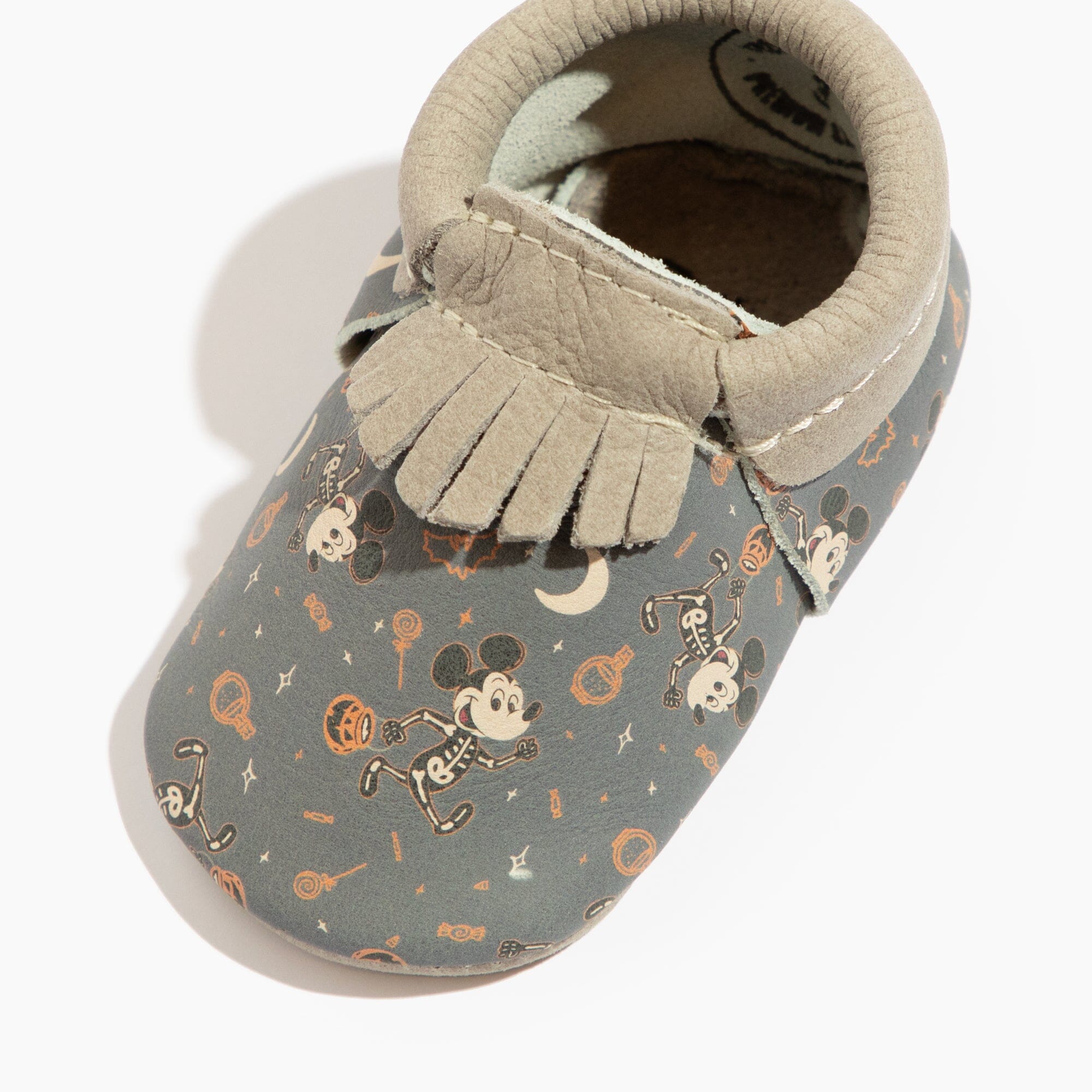 (Coming Soon) Disney Skeleton Mickey City Baby Shoe City Mocc Soft Sole