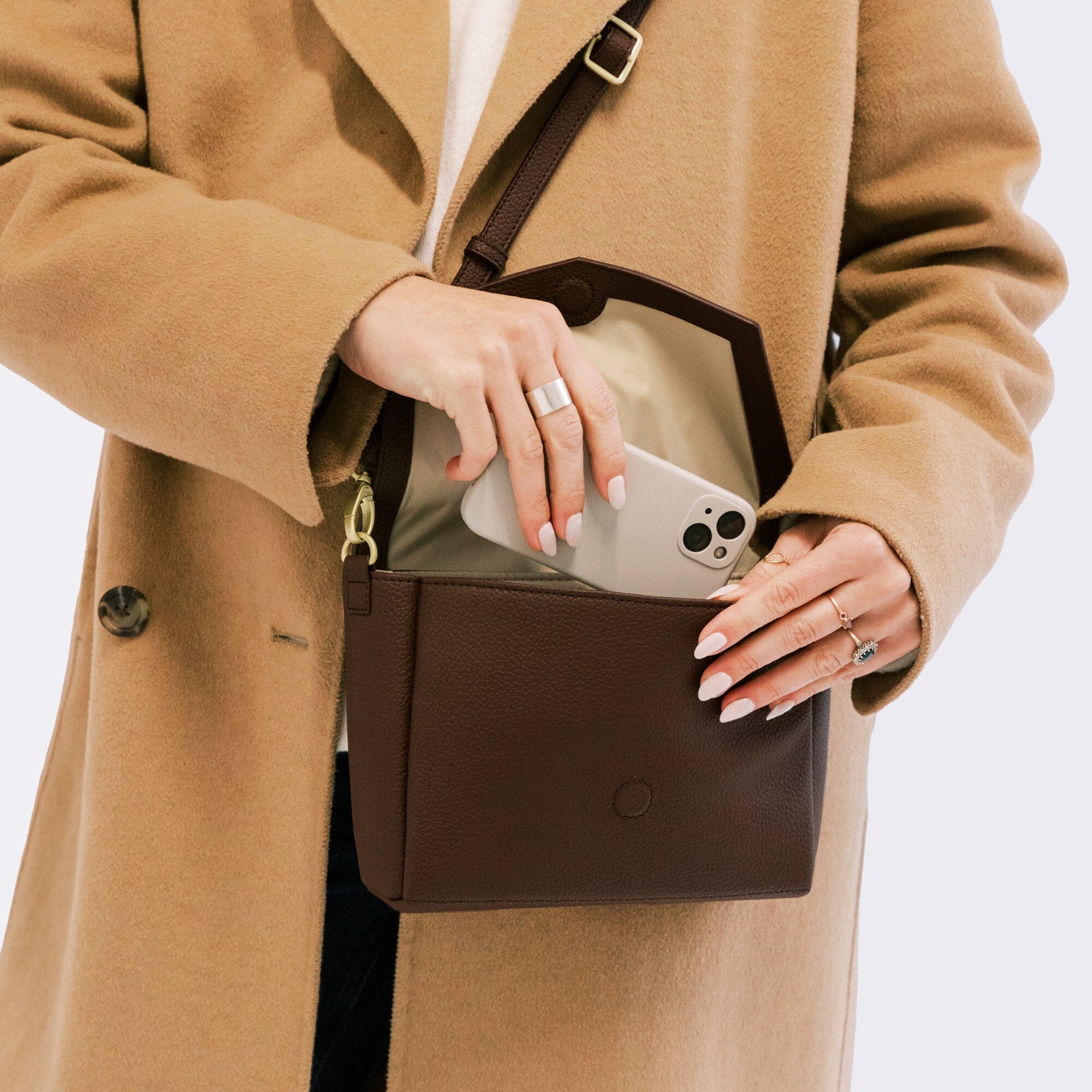 Espresso Classic Crossbody Classic Crossbody Bag Accessory