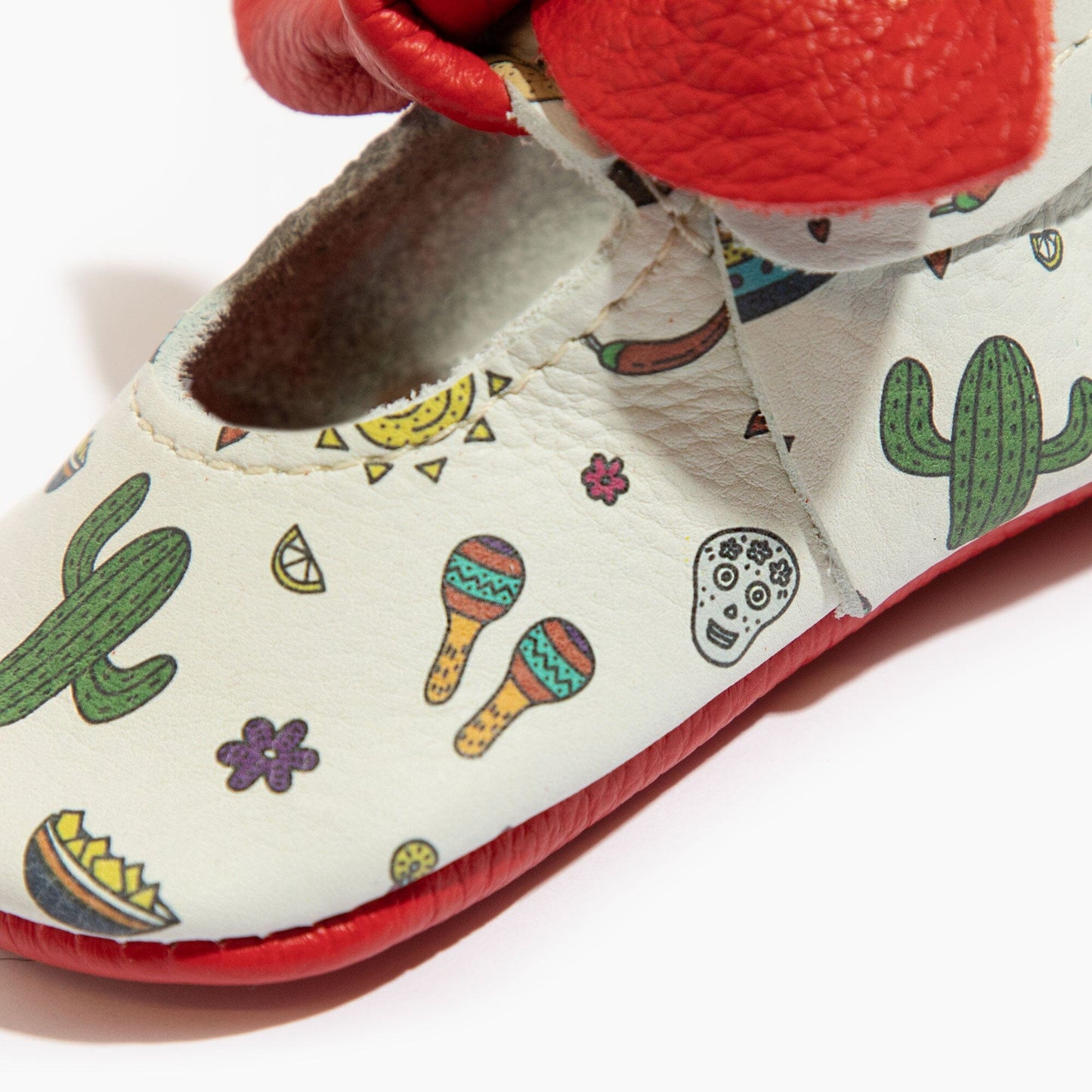 Fiesta Knotted Bow Mocc Moccasin Soft Sole