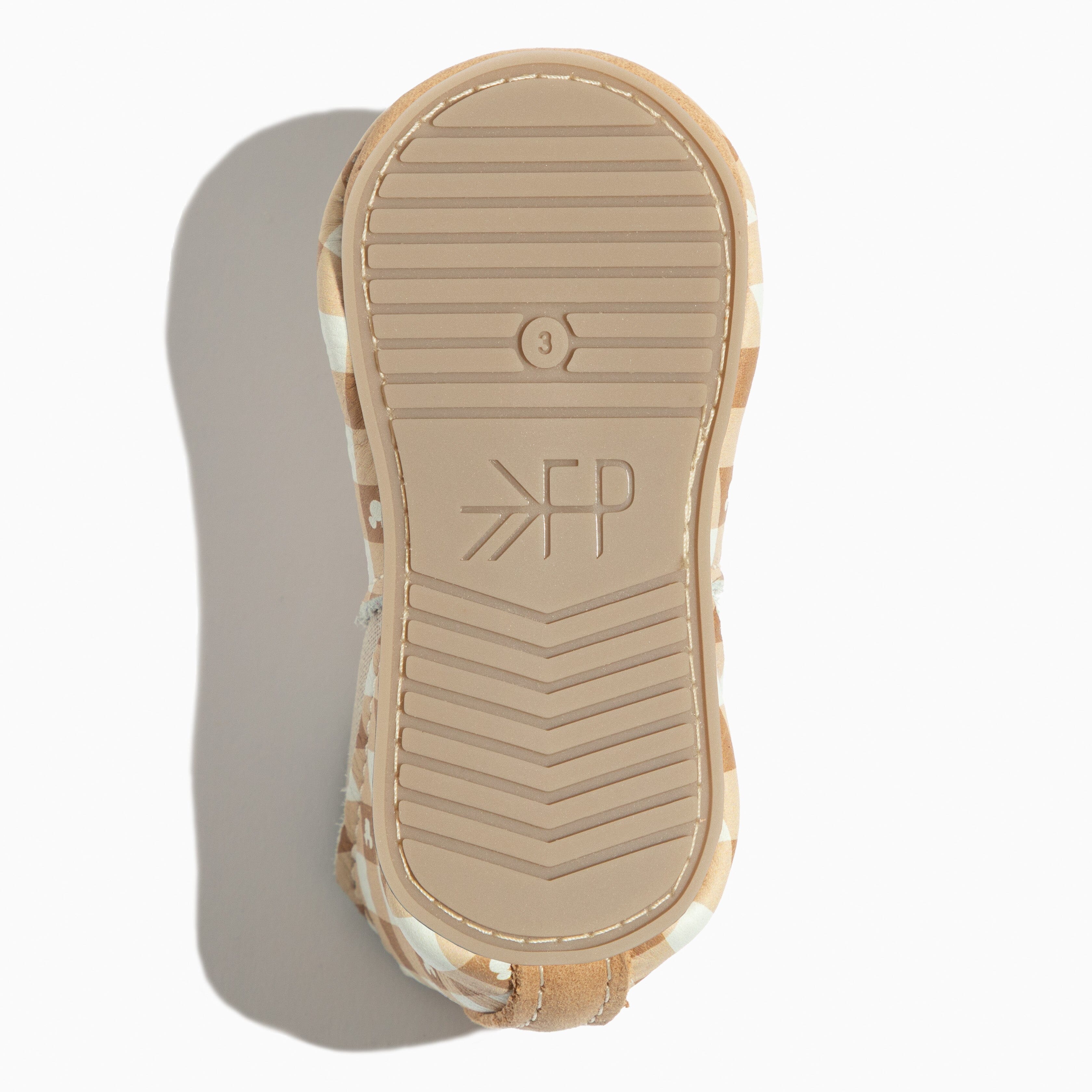 Disney Gingham Mickey Mouse Chelsea Boot Baby Shoe Chelsea Boot Soft Sole