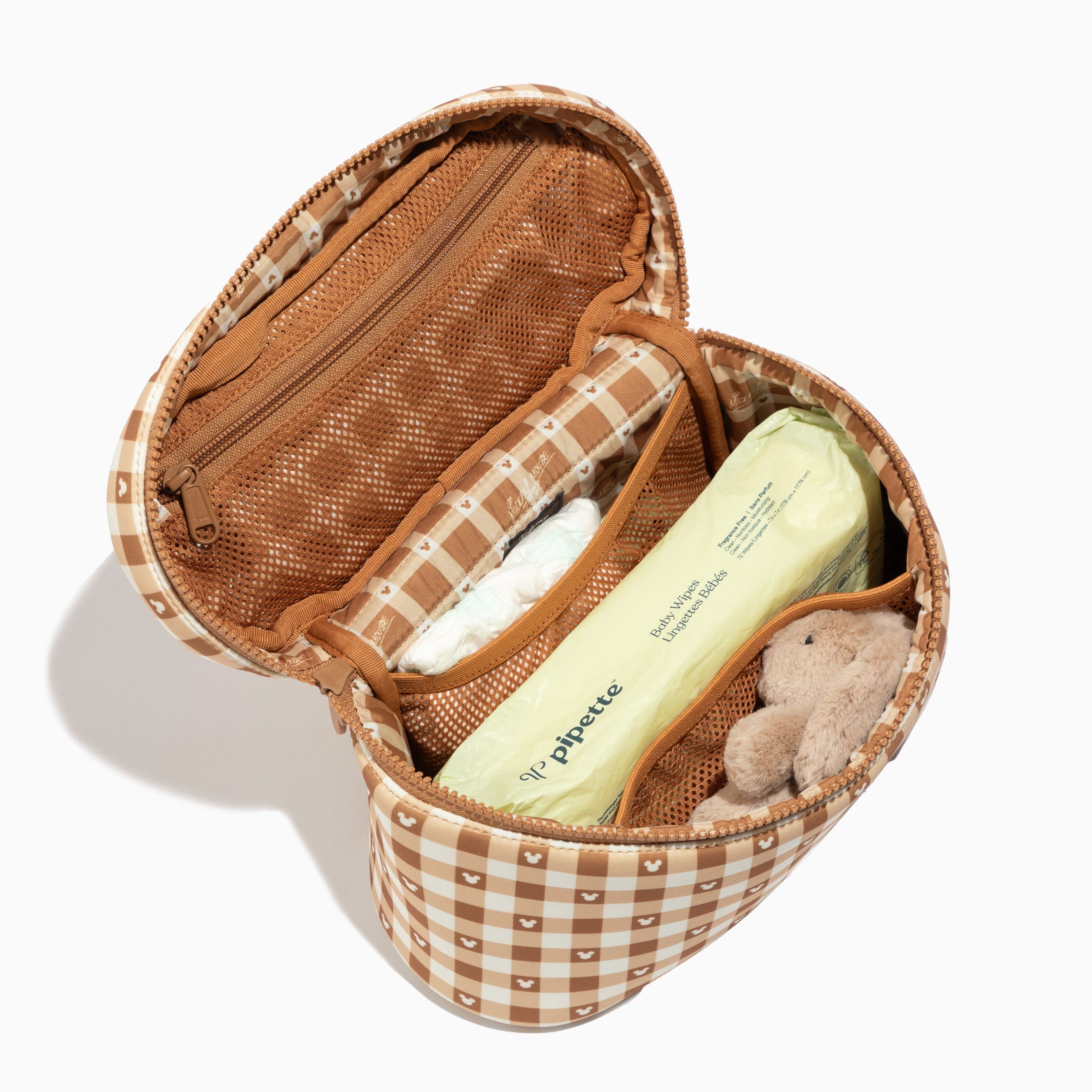 Disney Gingham Mickey Mouse Seoul Large Travel Catchall Seoul Large Travel Catchall Bag Accessory