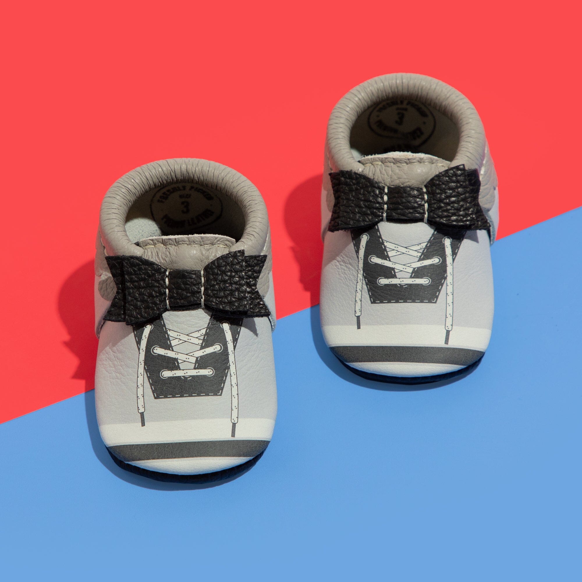 (Coming Soon) Ice Ice Baby Bow Baby Shoe Bow Mocc Soft Sole