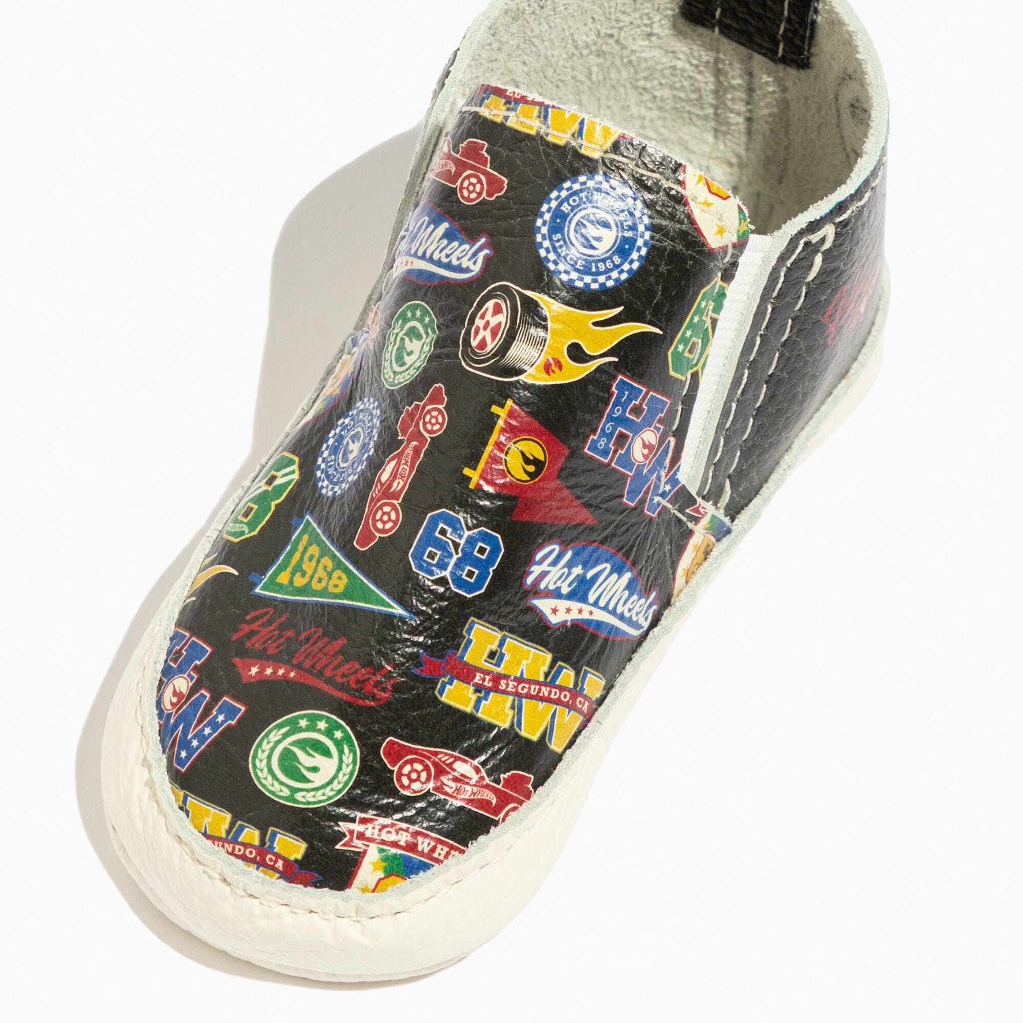 Hot Wheels™ Varsity Slip On Baby Shoes Slip On Soft Sole