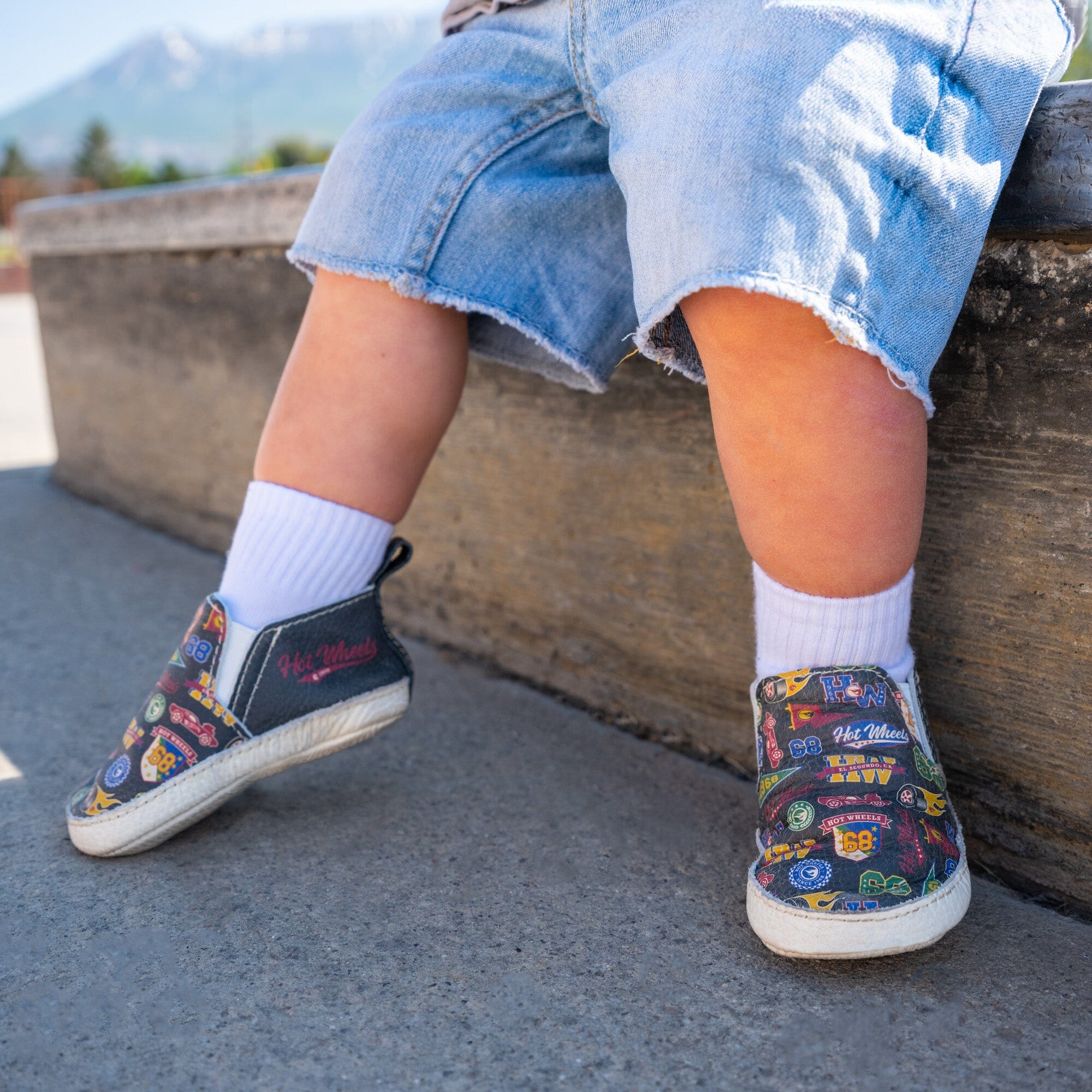 Hot Wheels™ Varsity Slip On Baby Shoes Slip On Soft Sole