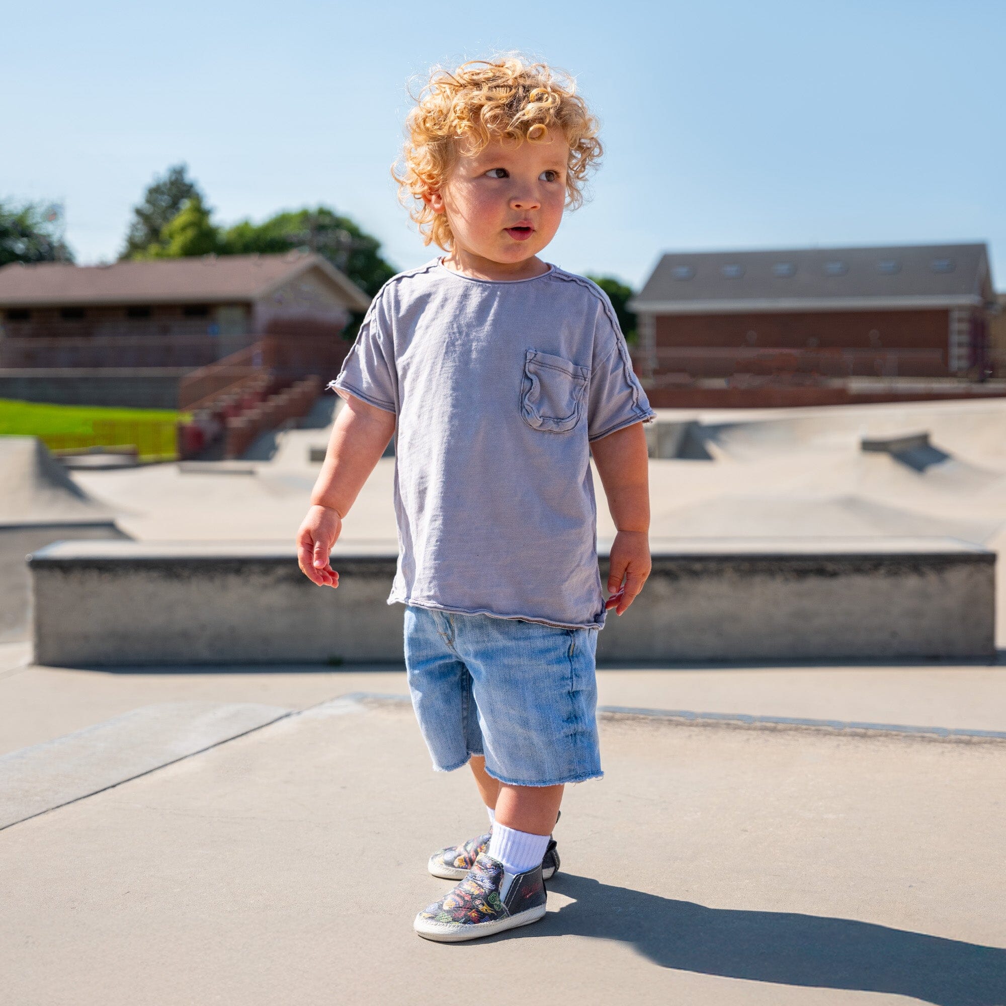 Hot Wheels™ Varsity Slip On Baby Shoes Slip On Soft Sole