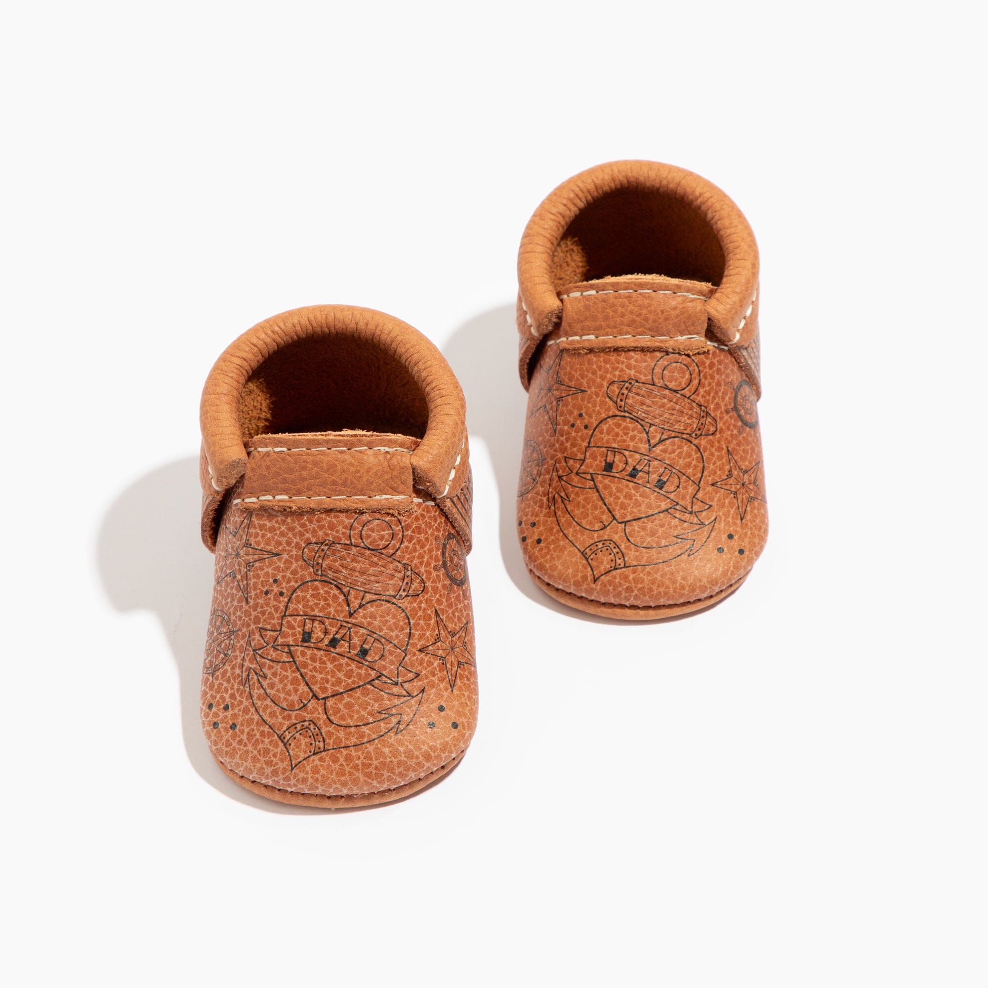 I Heart Dad City Baby Shoe City Mocc Soft Sole