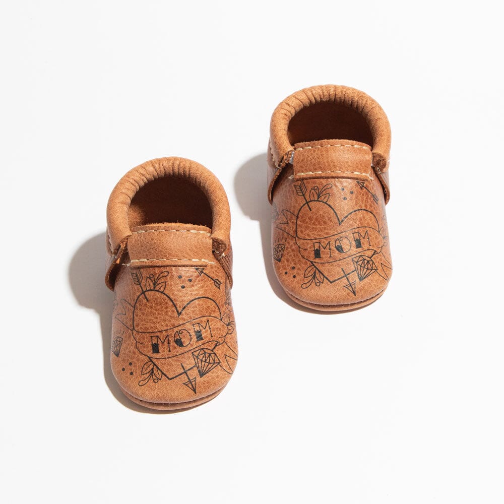 I Heart Mom City Baby Shoe City Mocc Soft Sole