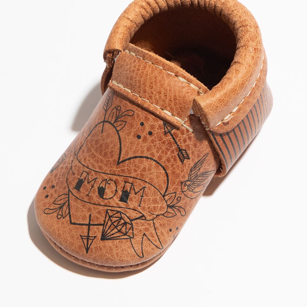 I Heart Mom City Baby Shoe City Mocc Soft Sole
