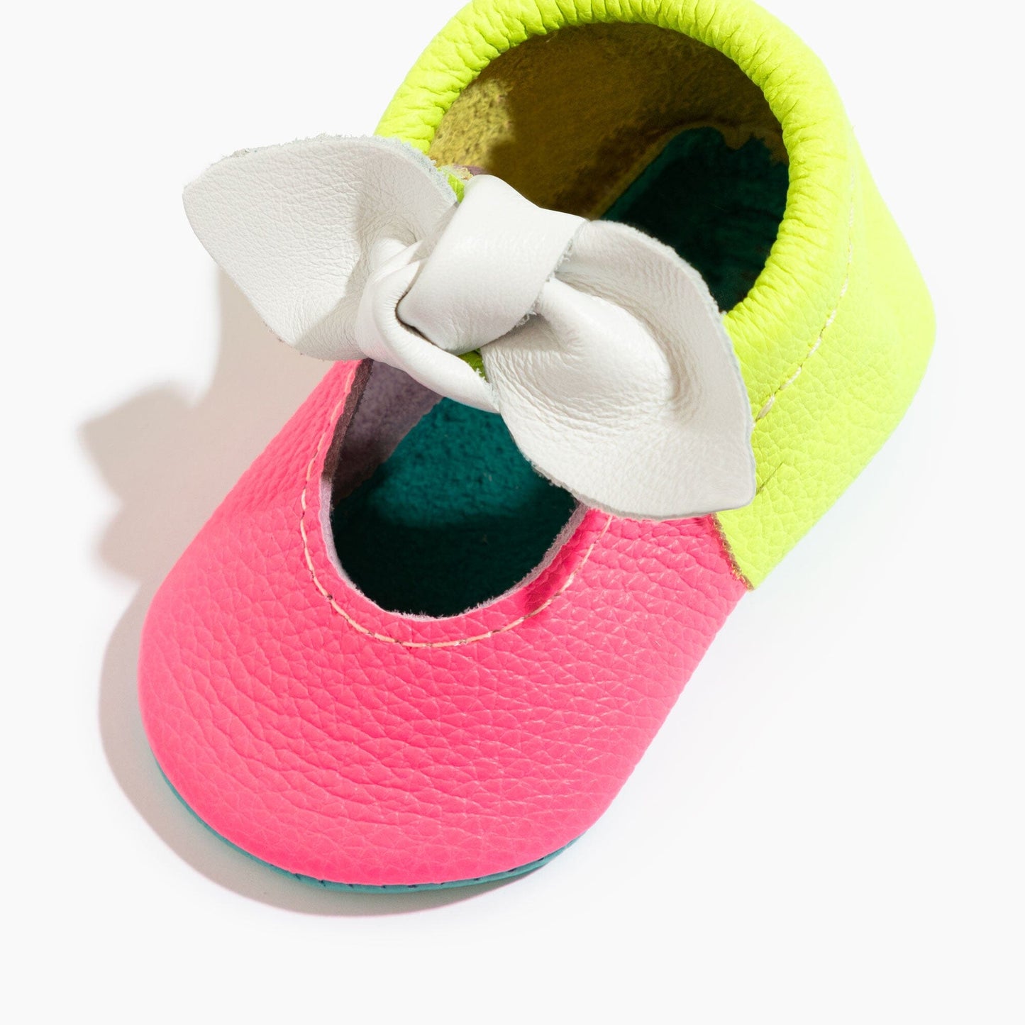 Malibu Knotted Baby Shoe Knotted Bow Mocc Soft Sole