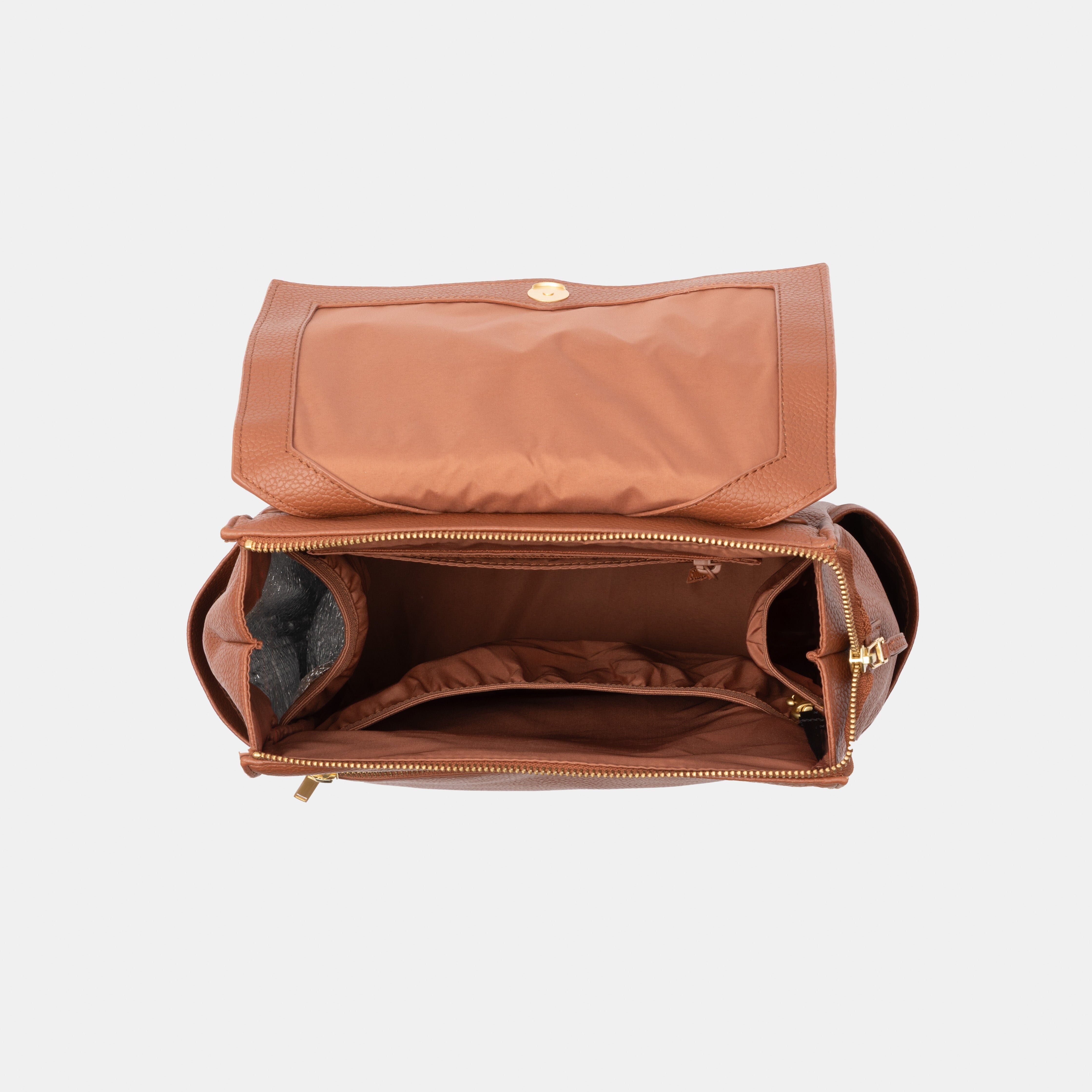 Cognac Mini Classic Diaper Bag II Mini Classic Diaper Bag II Diaper Bag