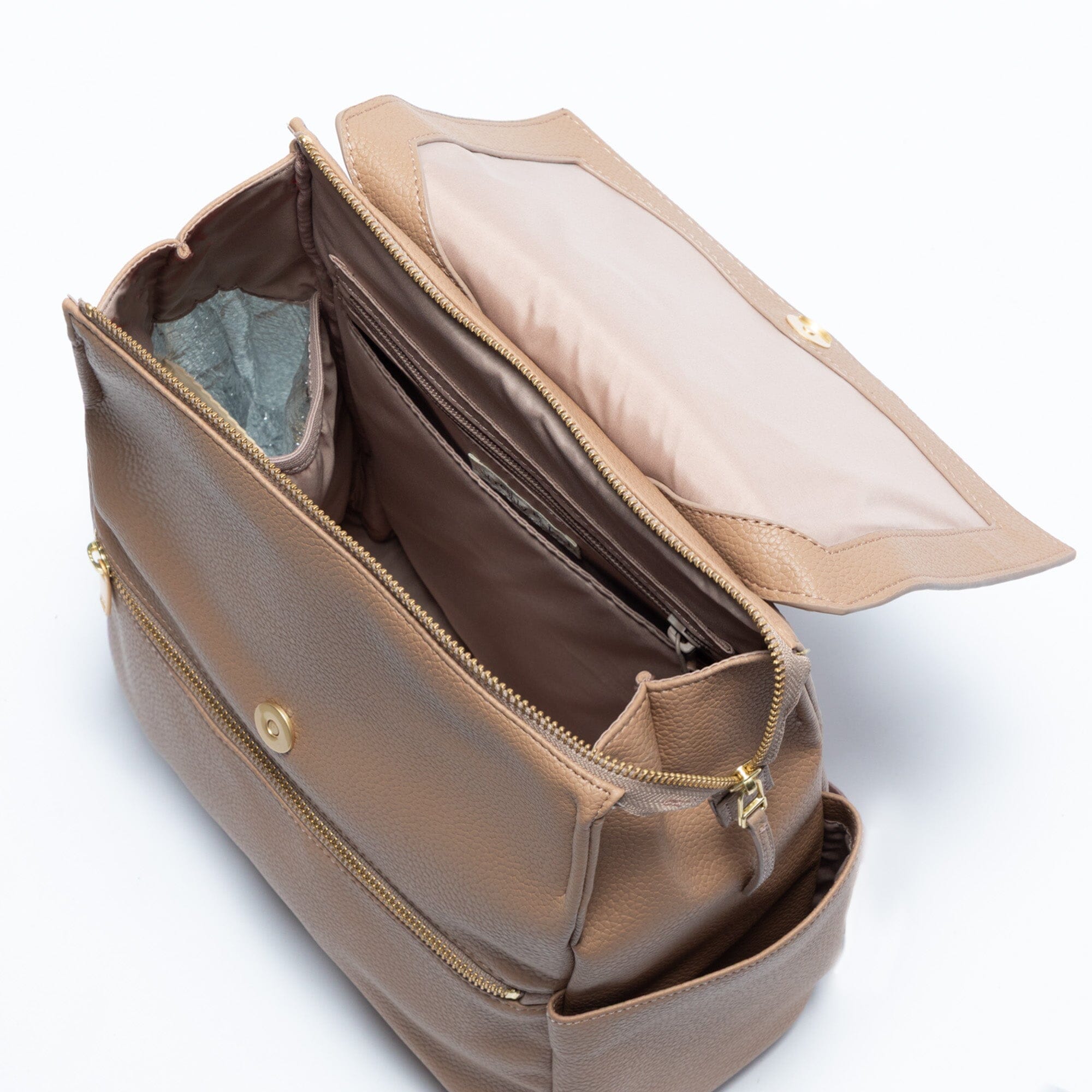 Toffee Mini Classic Bag II Mini Classic Diaper Bag II Diaper Bag