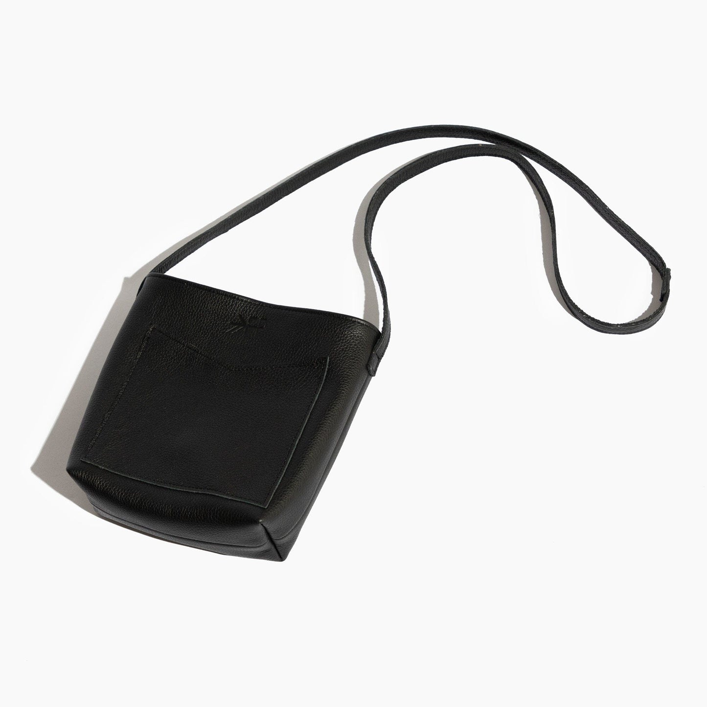Ebony Mini Leather Tote Leather Mini Tote In House Bag