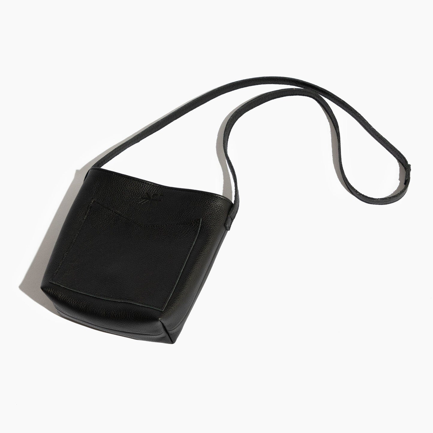 Ebony Mini Leather Tote Leather Mini Tote In House Bag 