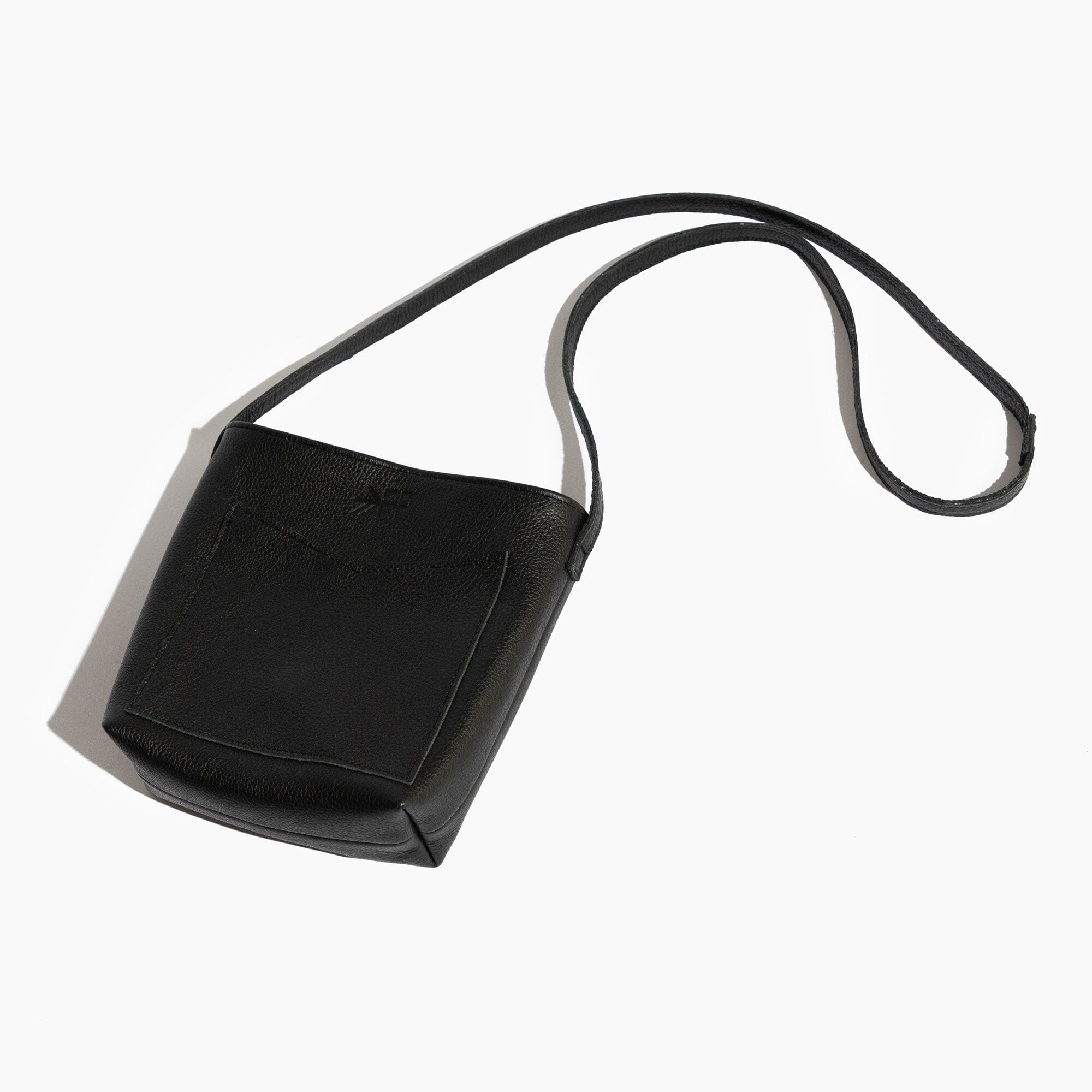 Ebony Mini Leather Tote Leather Mini Tote In House Bag