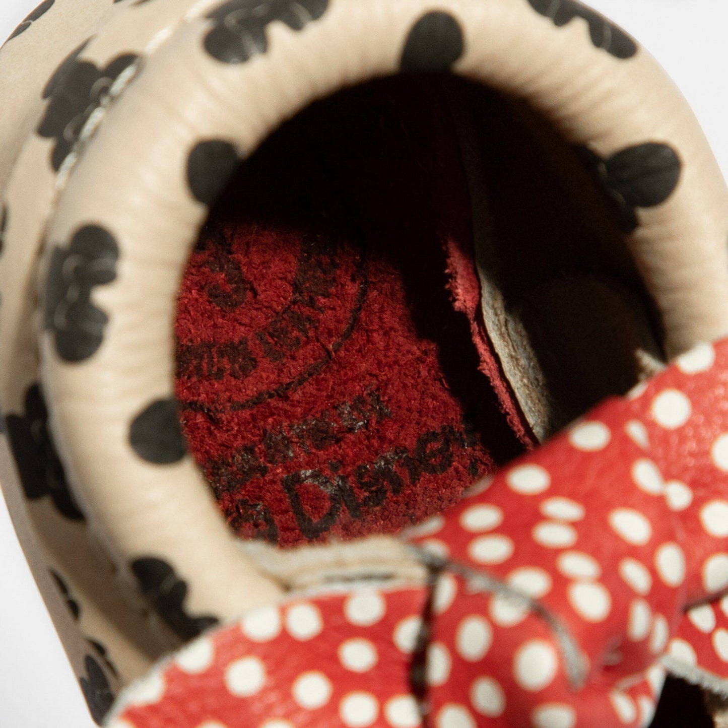 Minnie Dots Knotted Bow Baby Shoe Knotted Bow Mocc Soft Sole