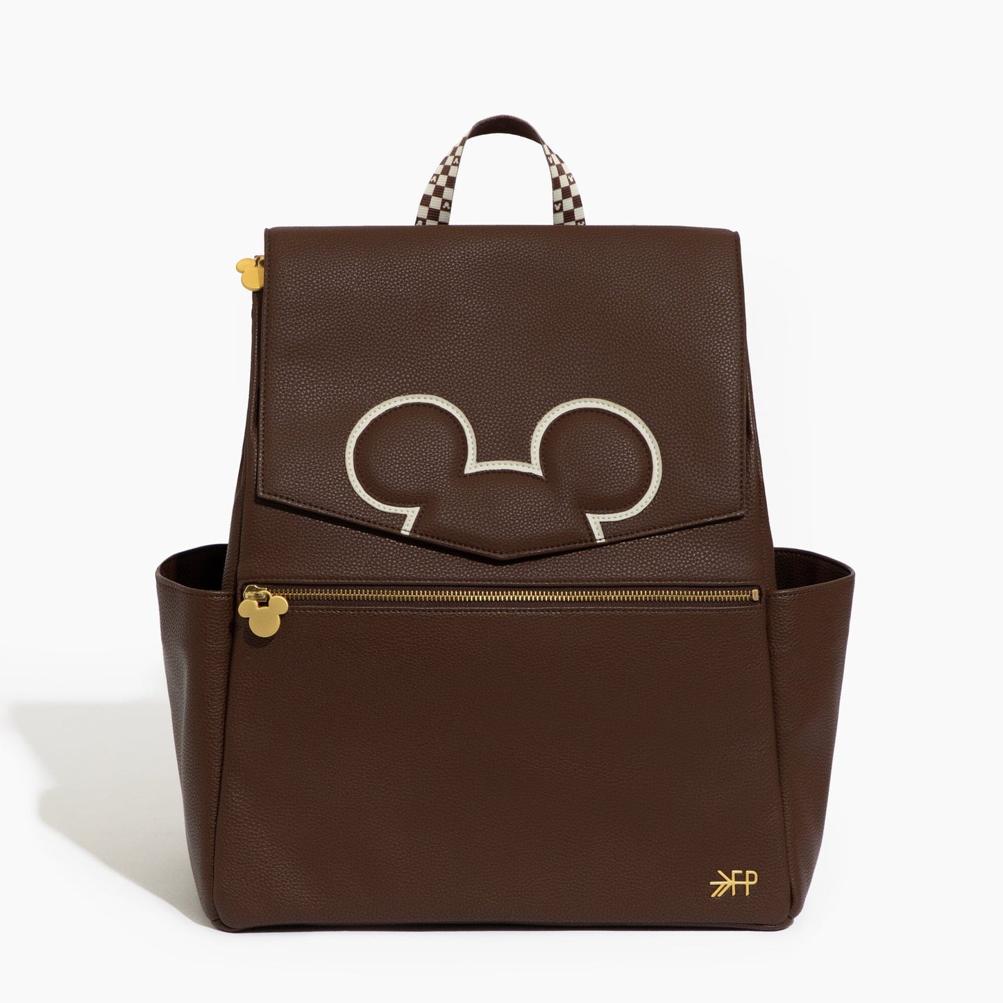Disney Mocha Mickey Mouse Classic Diaper Bag II Classic Diaper Bag II Diaper Bag