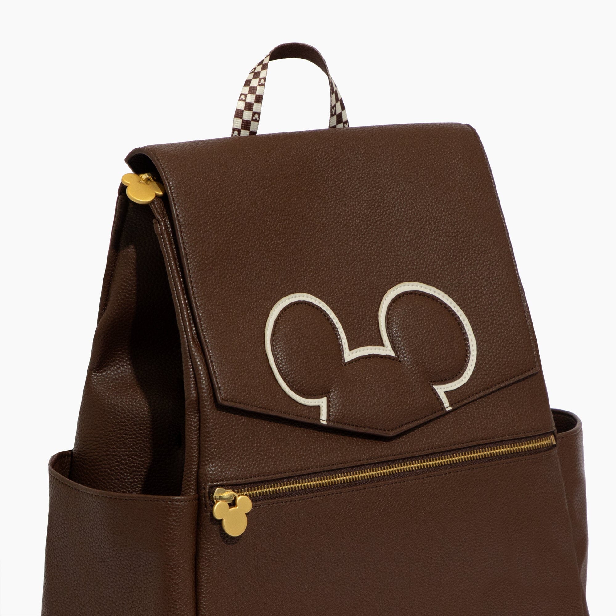 Disney Mocha Mickey Mouse Classic Diaper Bag II Classic Diaper Bag II Diaper Bag