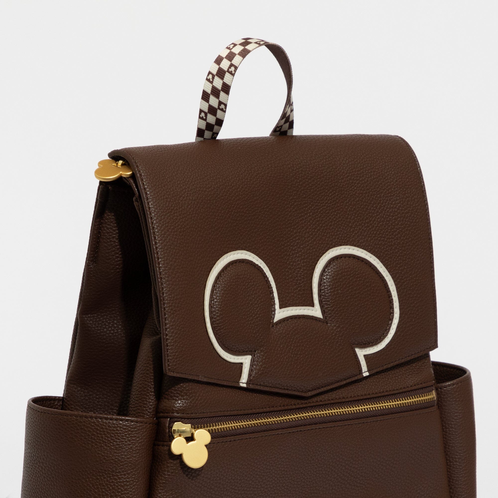 Disney Mocha Mickey Mouse Mini Classic Bag II Mini Classic Diaper Bag II Diaper Bag