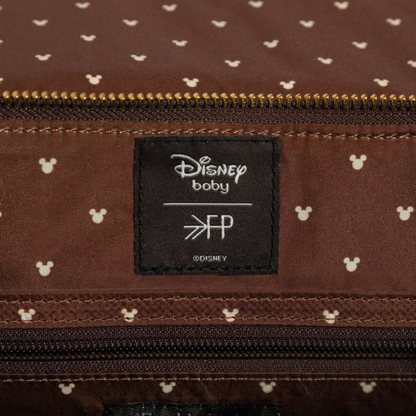 Disney Mocha Mickey Mouse Mini Classic Bag II Mini Classic Diaper Bag II Diaper Bag