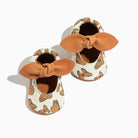 Monarch Butterfly Knotted Bow Baby Shoe Knotted Bow Mocc Soft Sole