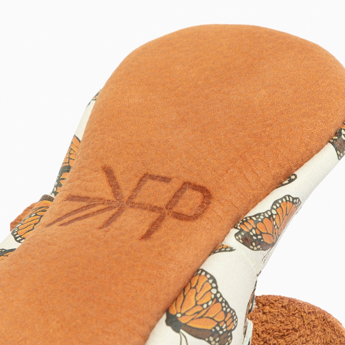 Monarch Butterfly Knotted Bow Baby Shoe Knotted Bow Mocc Soft Sole