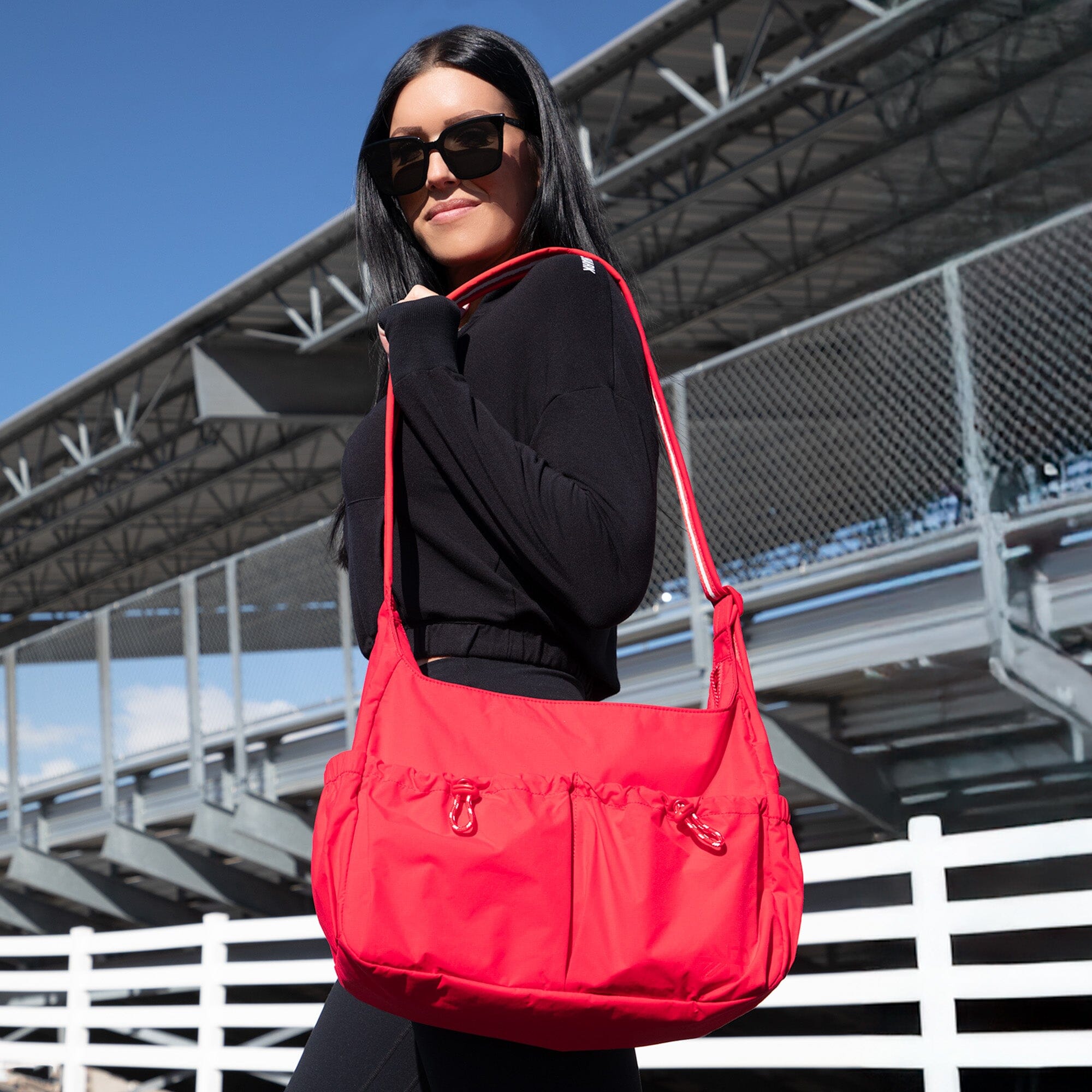 Cherry Motion Carryall Tote Motion Carryall Tote Diaper Bag