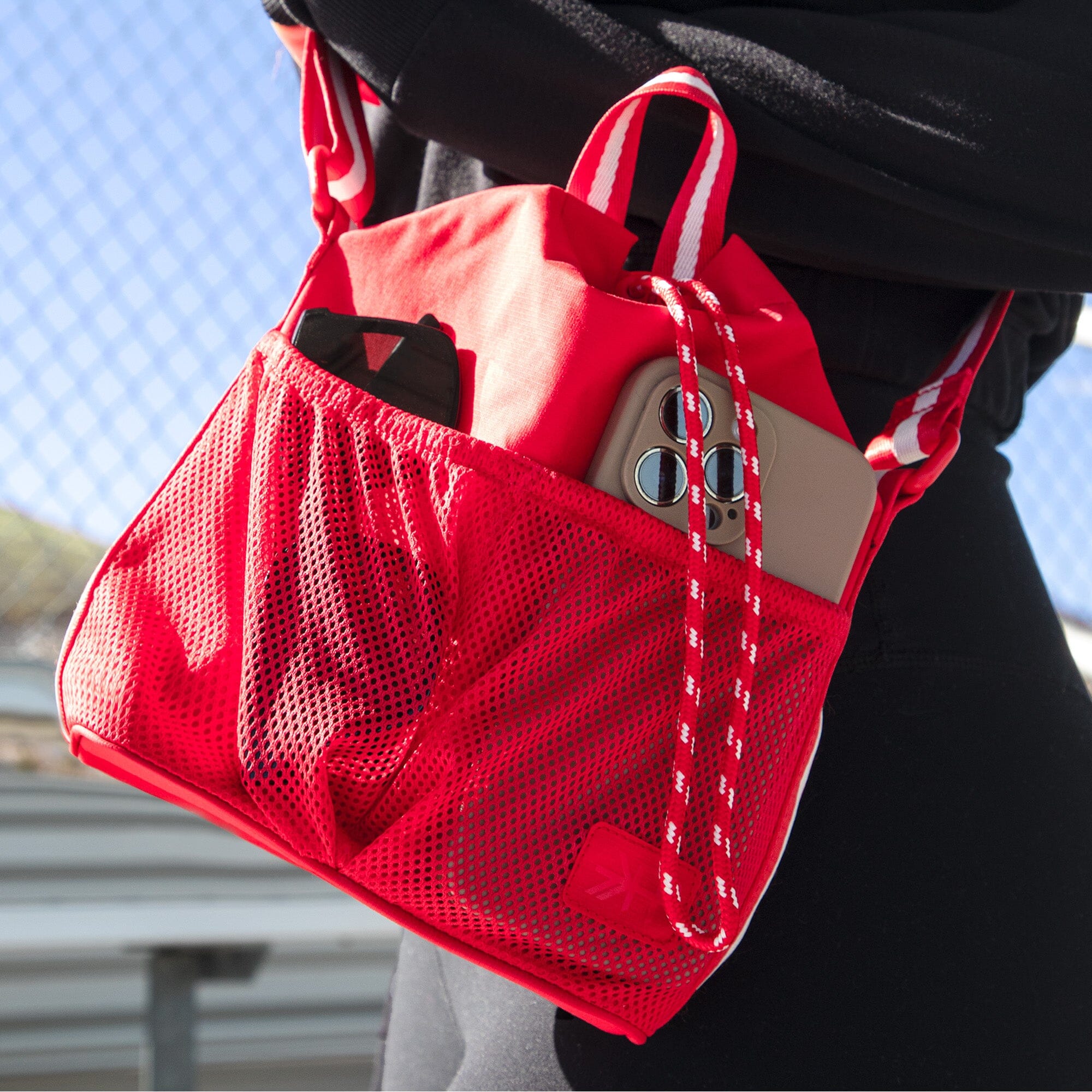 Cherry Motion Bucket Crossbody Motion Bucket Crossbody Bag Accessory