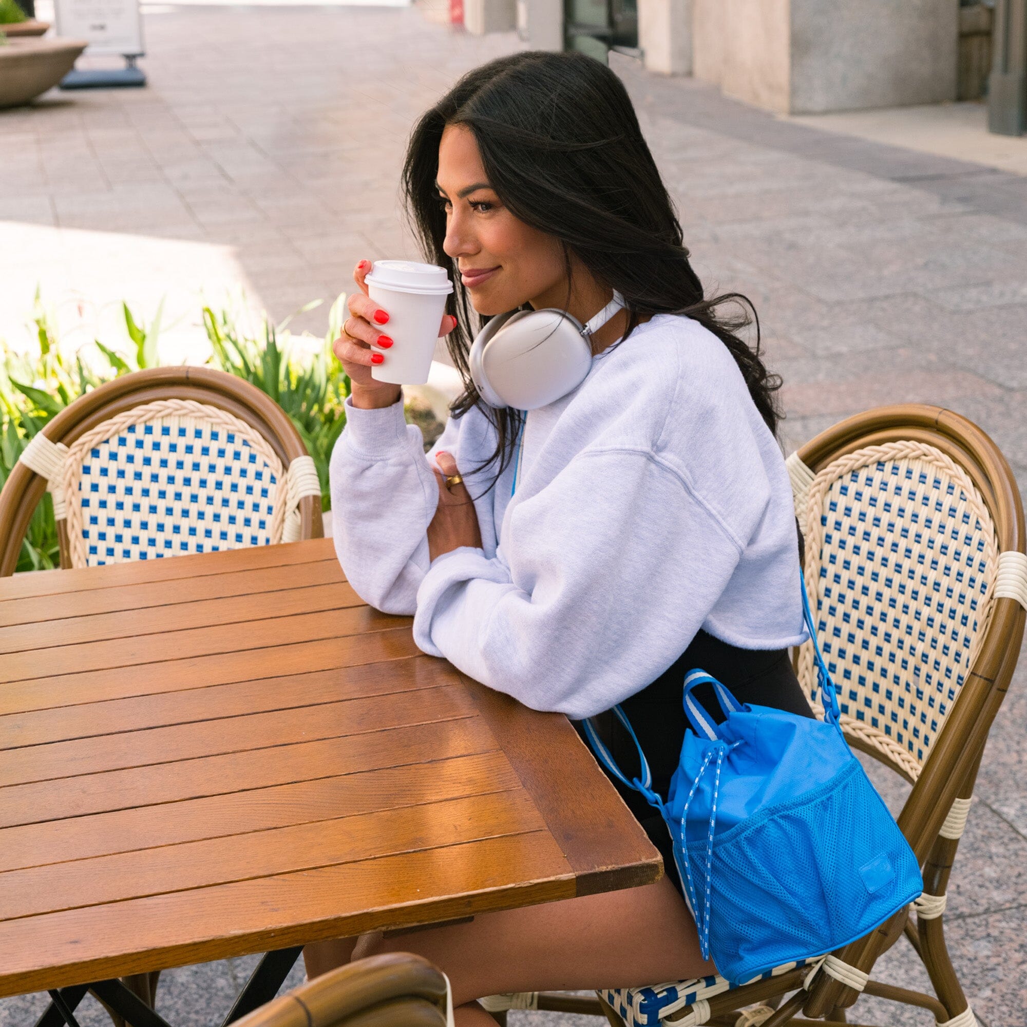 Wave Motion Bucket Crossbody Motion Bucket Crossbody Bag Accessory