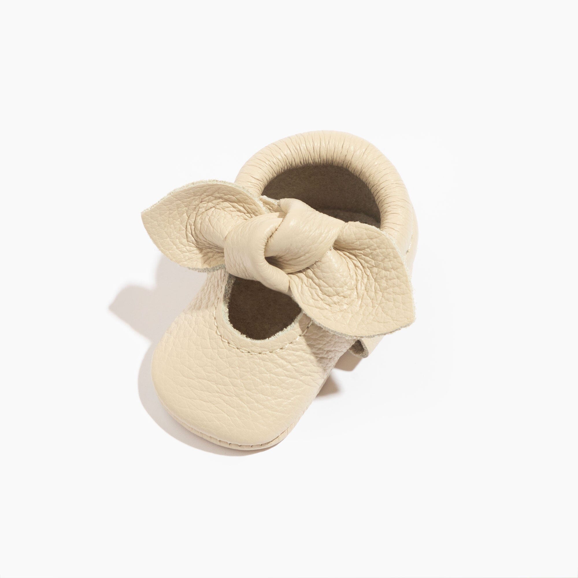 Newborn Birch Knotted Bow Baby Shoe Knotted Bow Mocc Newborn