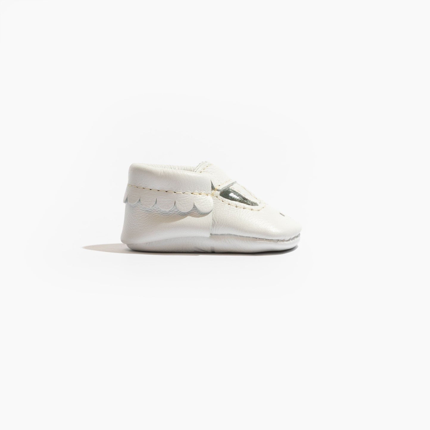 Newborn Bright White II Mary Jane Baby Shoe Mary Jane Soft Sole
