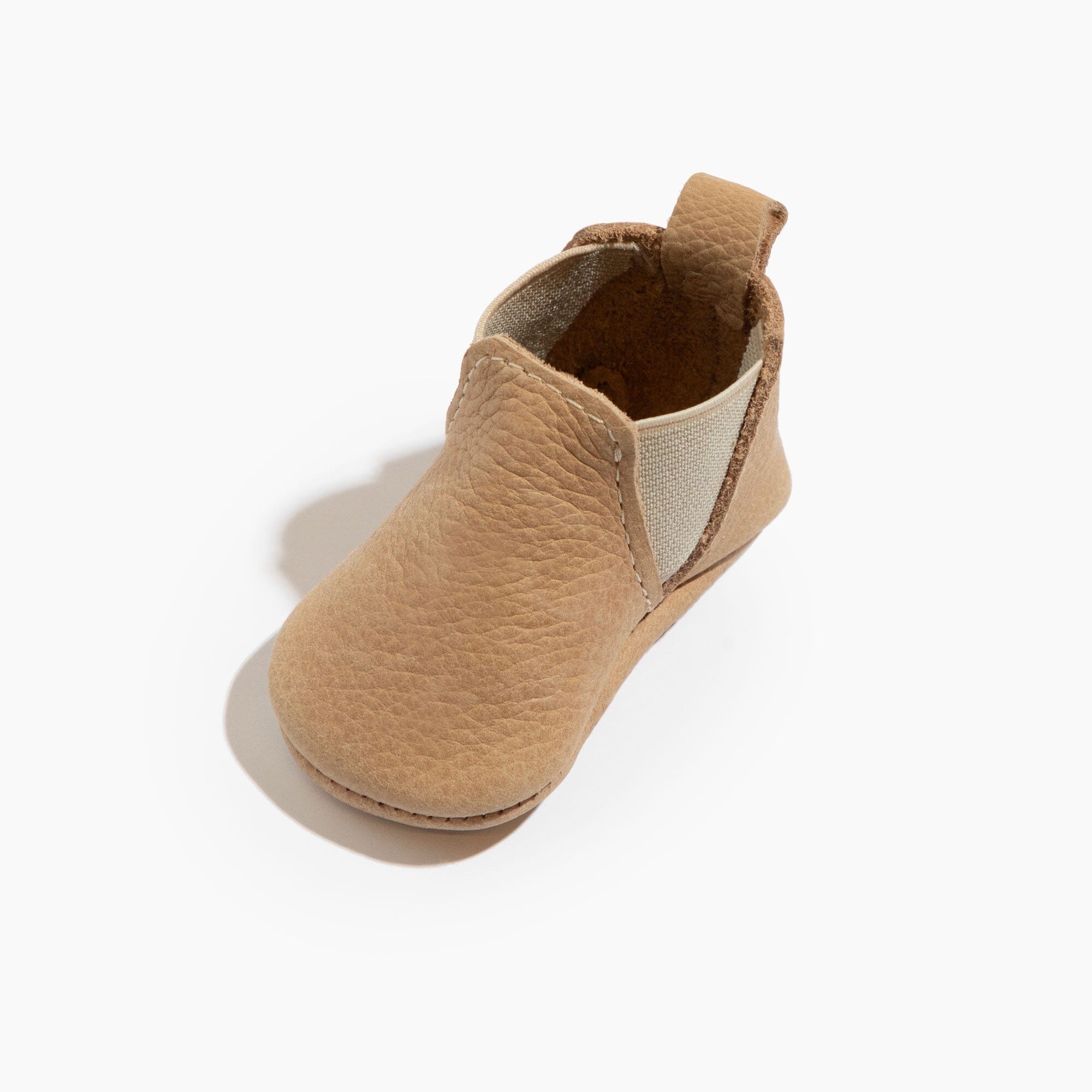 Newborn Weathered Brown Chelsea Boot Baby Shoe Chelsea Boot Newborn