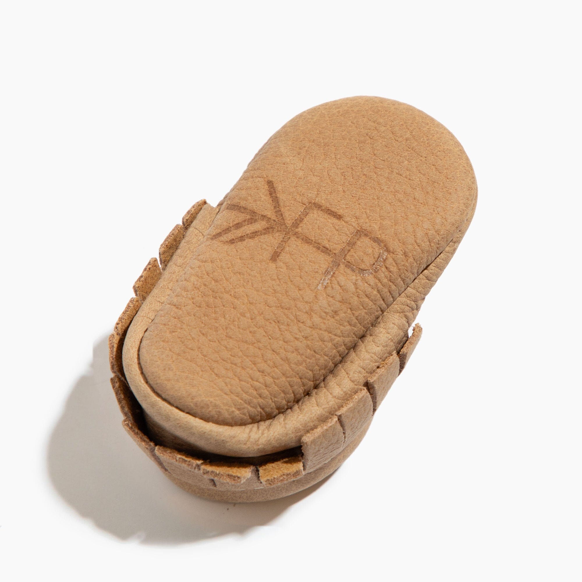 Newborn Weathered Brown Moccasin Baby Shoe Moccasin Newborn