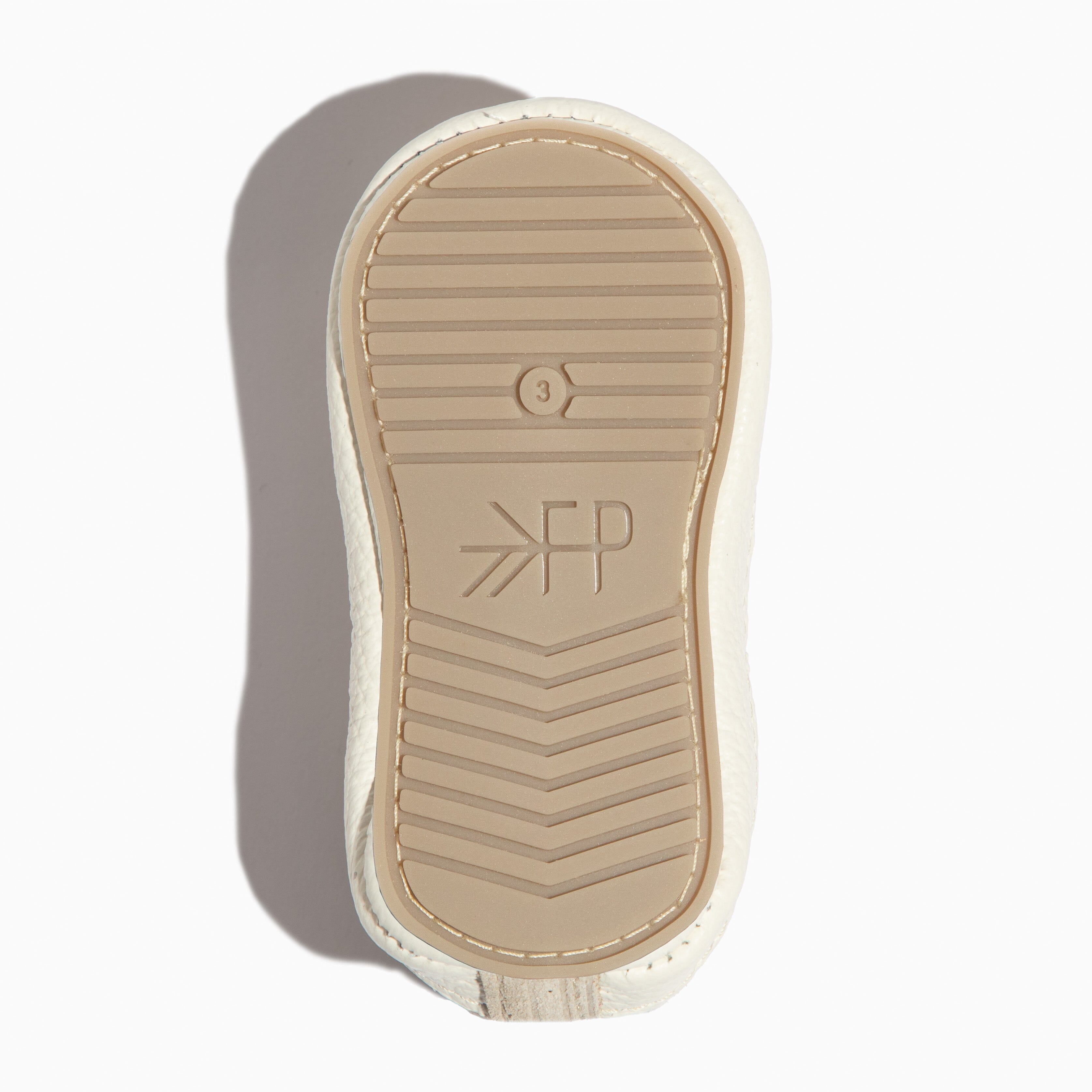 Oat Ribbed Slip On Baby Shoe Slip On Soft Sole