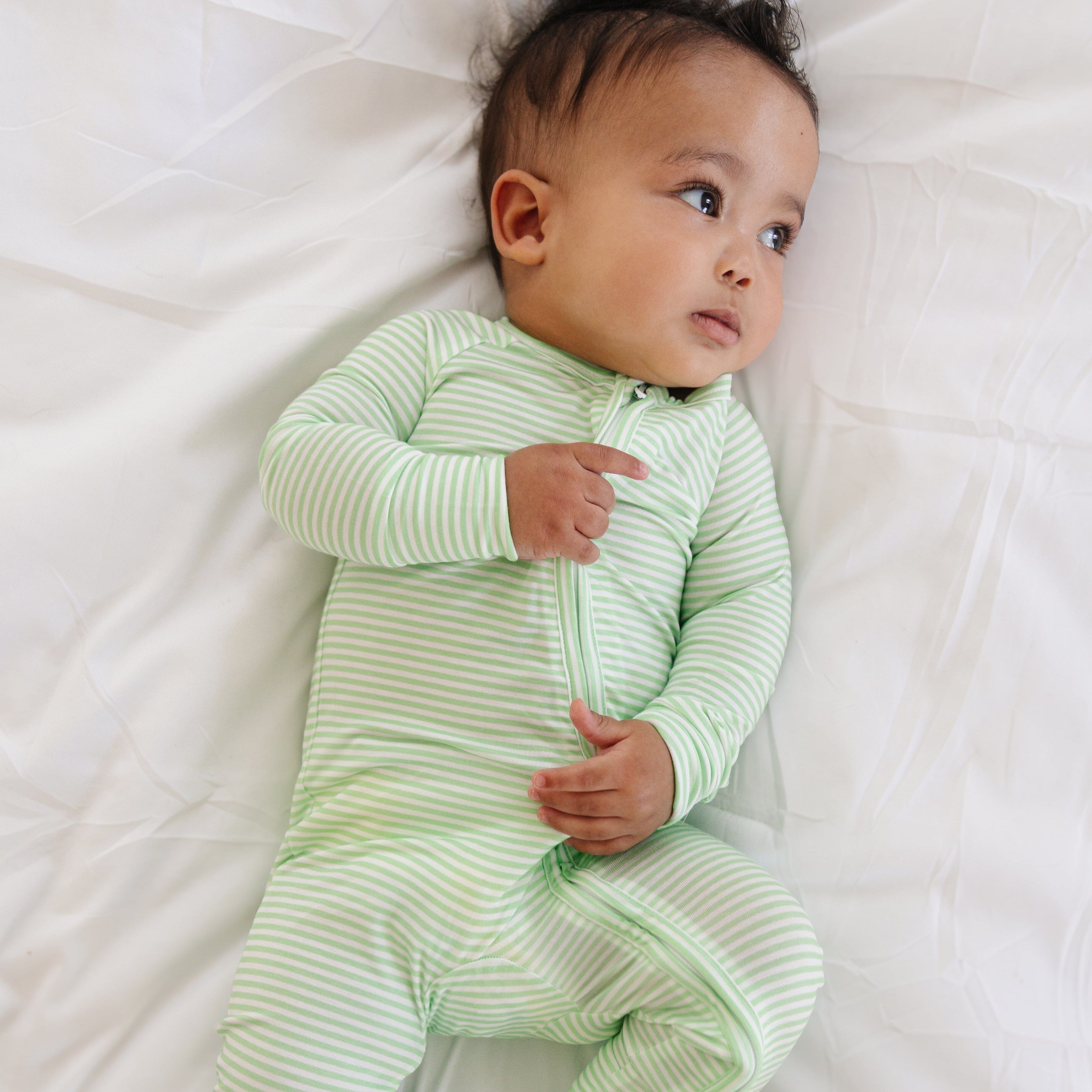 Pear Stripe Bamboo Sleeper Motette