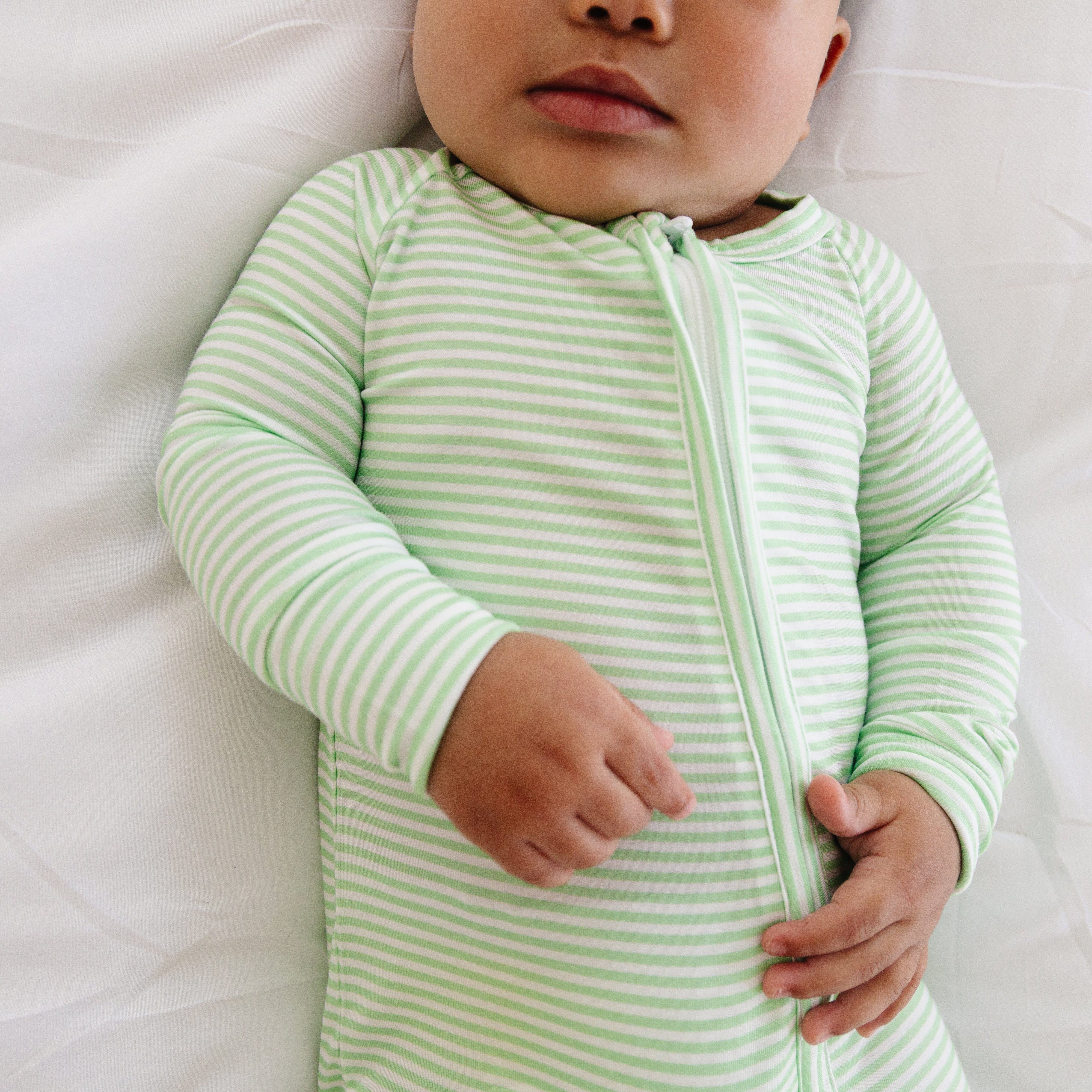 Pear Stripe Bamboo Sleeper Motette